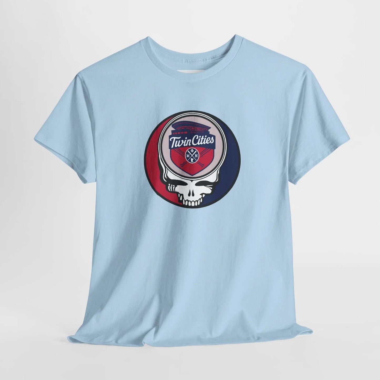 Minnesota Twins Grateful Dead 'Steal Your Face' Baseball T-Shirt MLB
