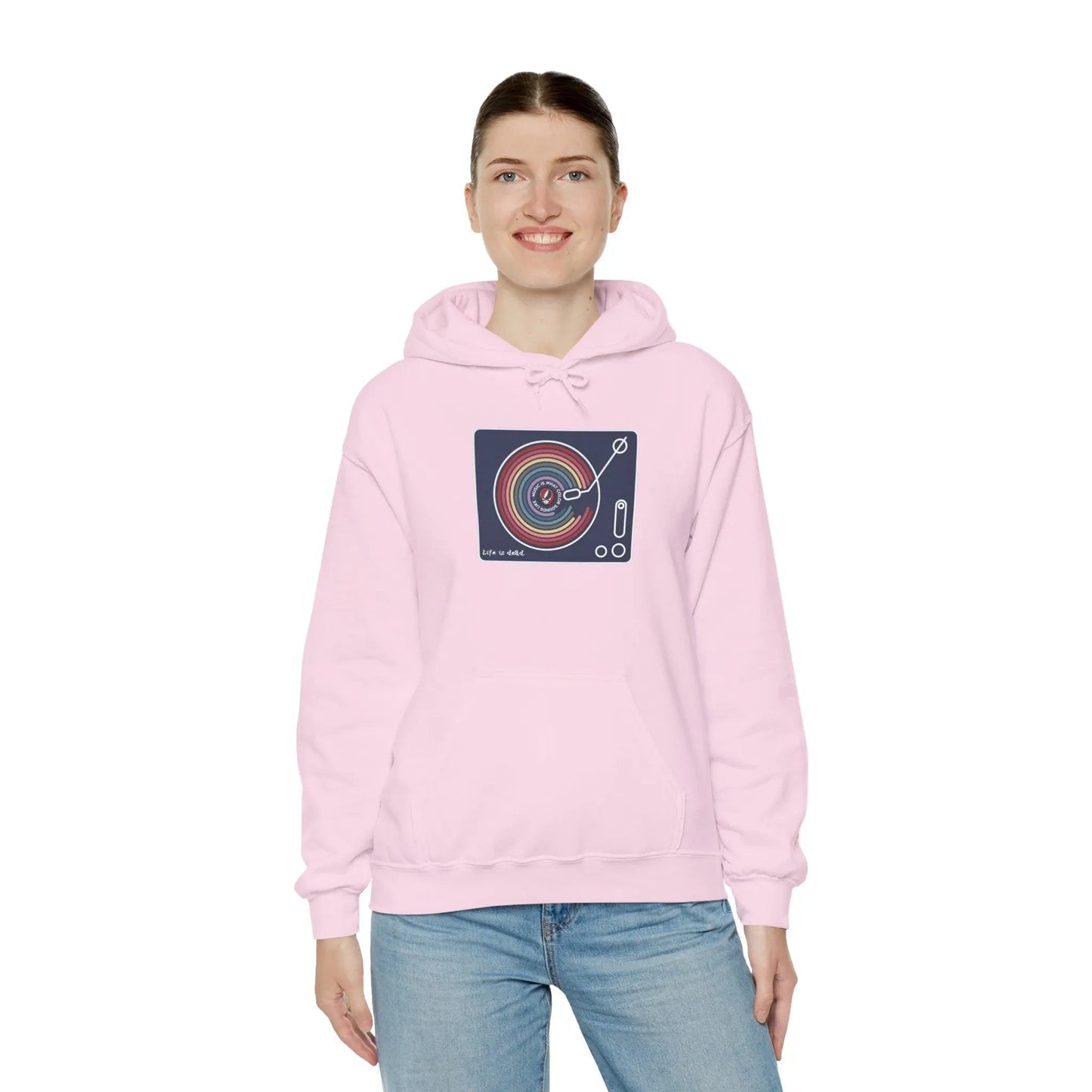 Life is dead Music Is What Colors Sound Like Unisex Hoodie Grateful Dead