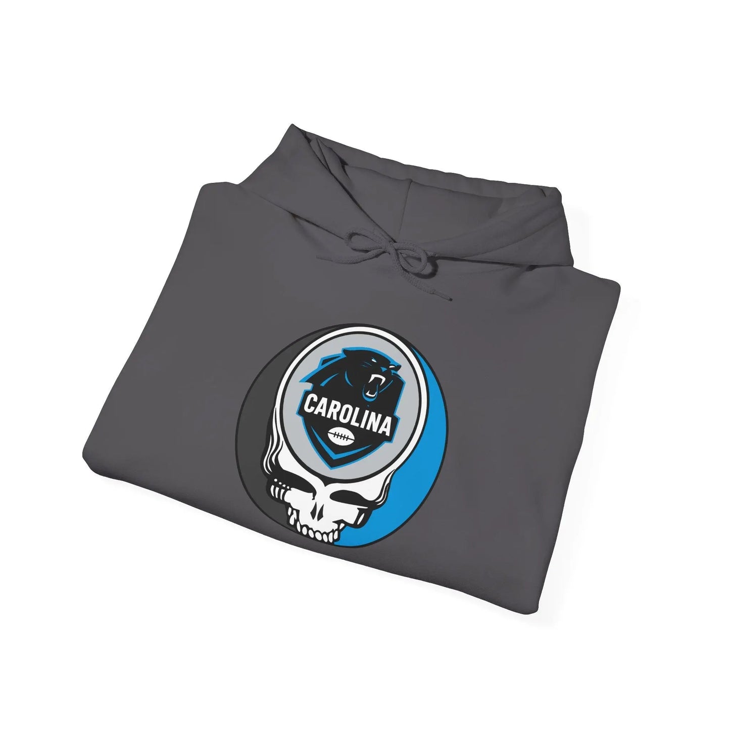 Grateful Dead Stealie Carolina Panthers Stealie Unisex Hoodie NFL