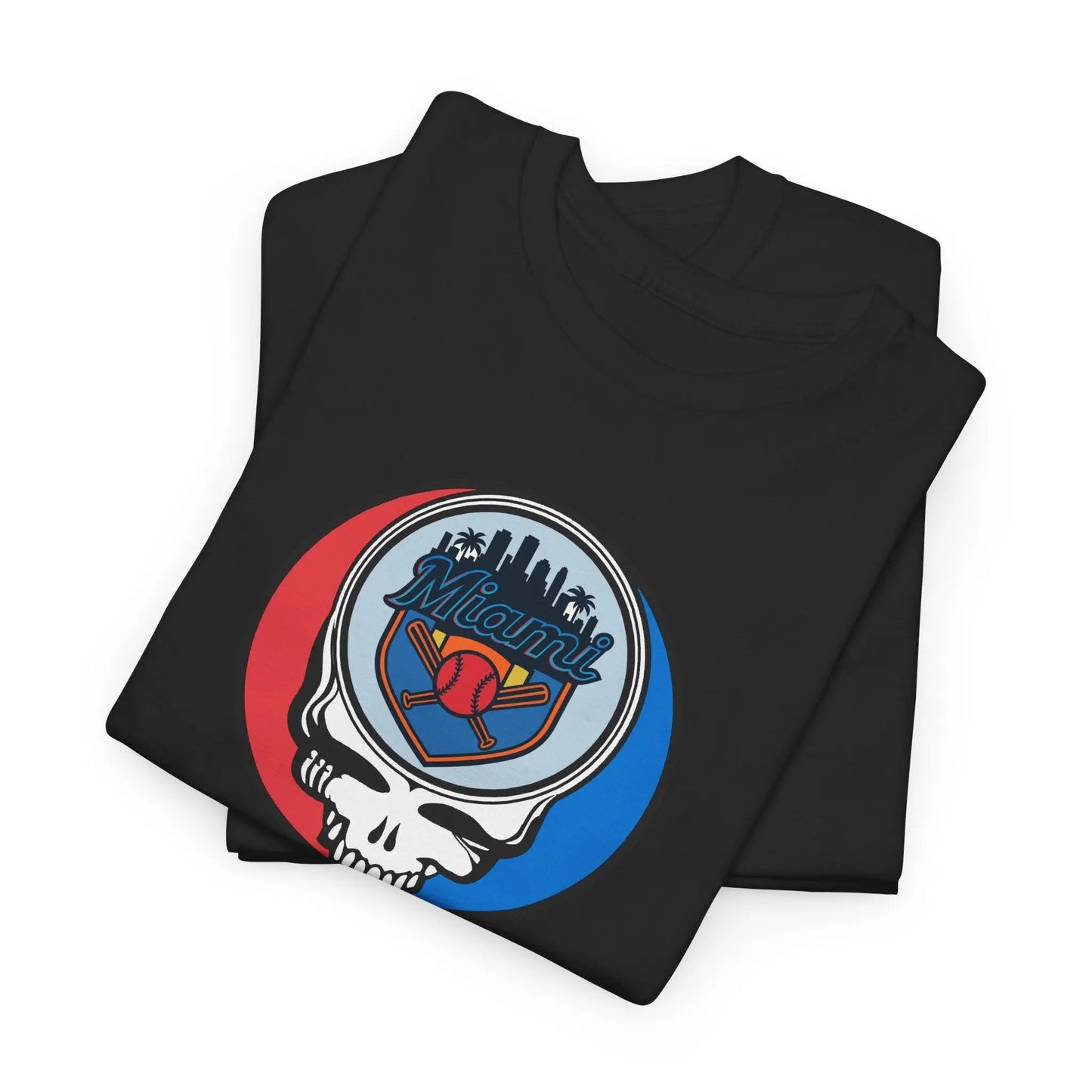 Miami Marlins Steal Your Face Classic Stealie T Shirt MLB