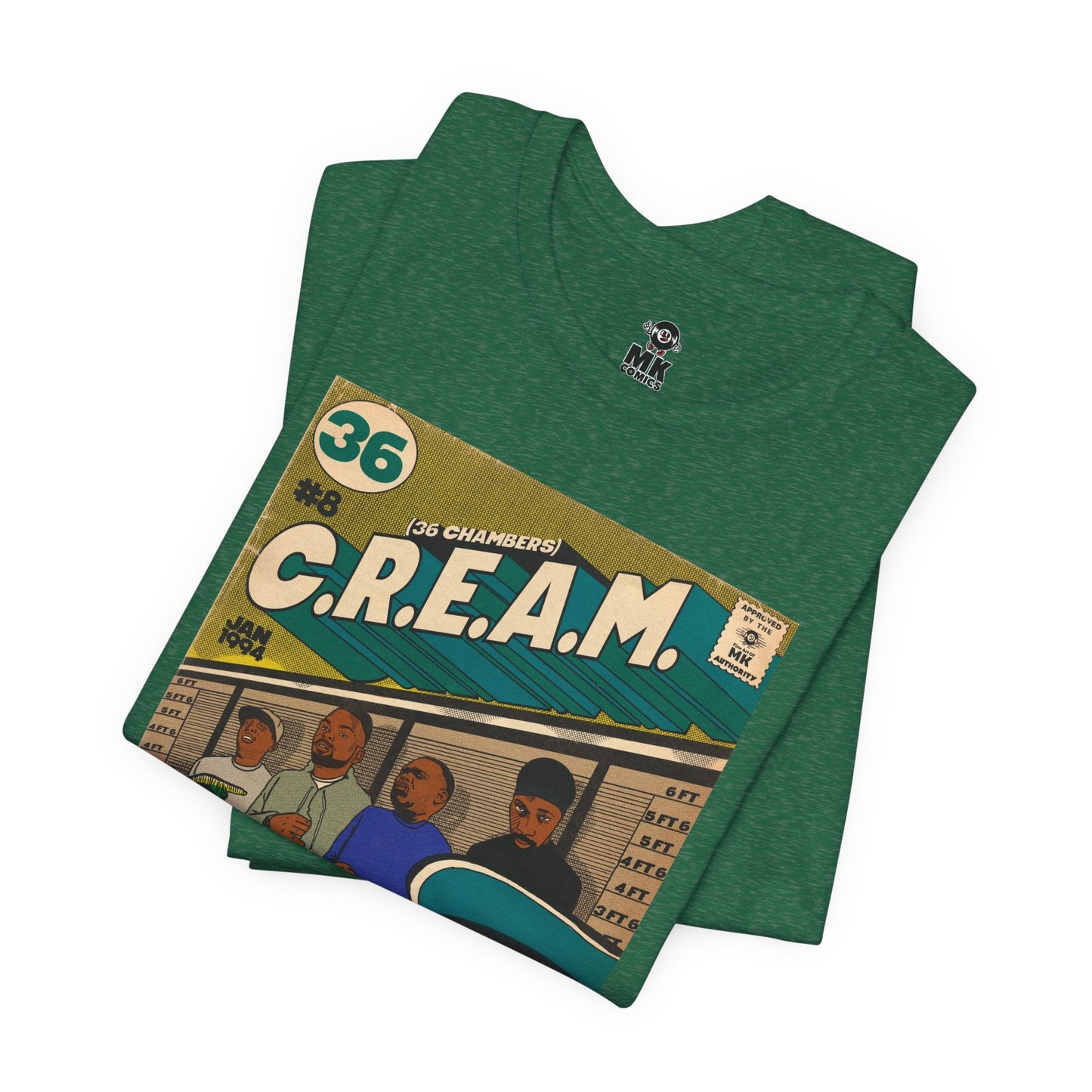 Unisex Jersey Short Sleeve Tee C.R.E.A.M