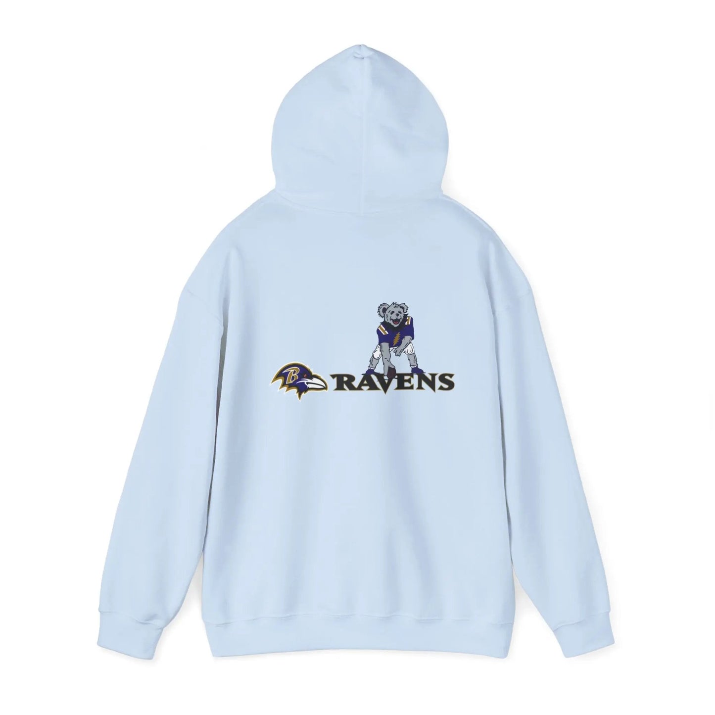 Baltimore Ravens Dancing Bear Unisex Hoodie Two-Sided The Gridiron Collection