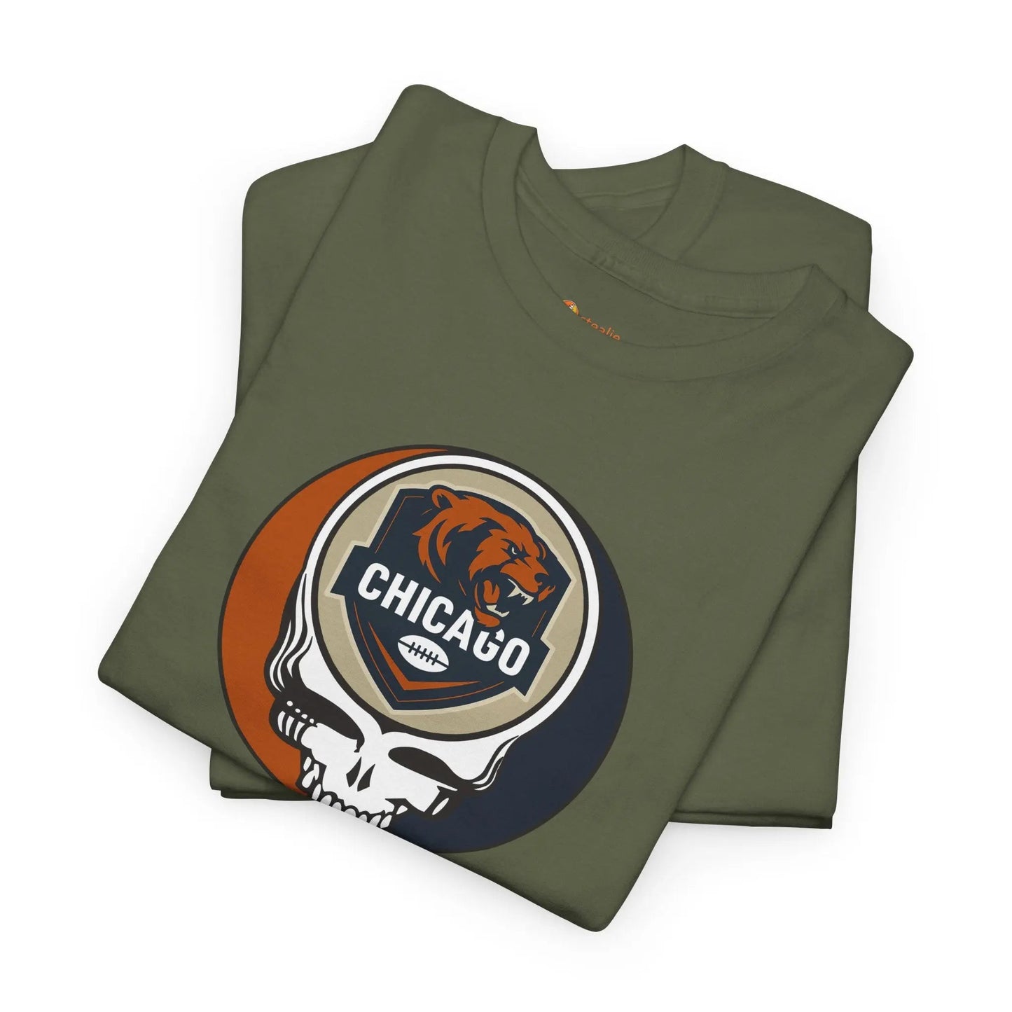Chicago Bears Stealie Grateful Dead Steal Your Face T-Shirt NFL