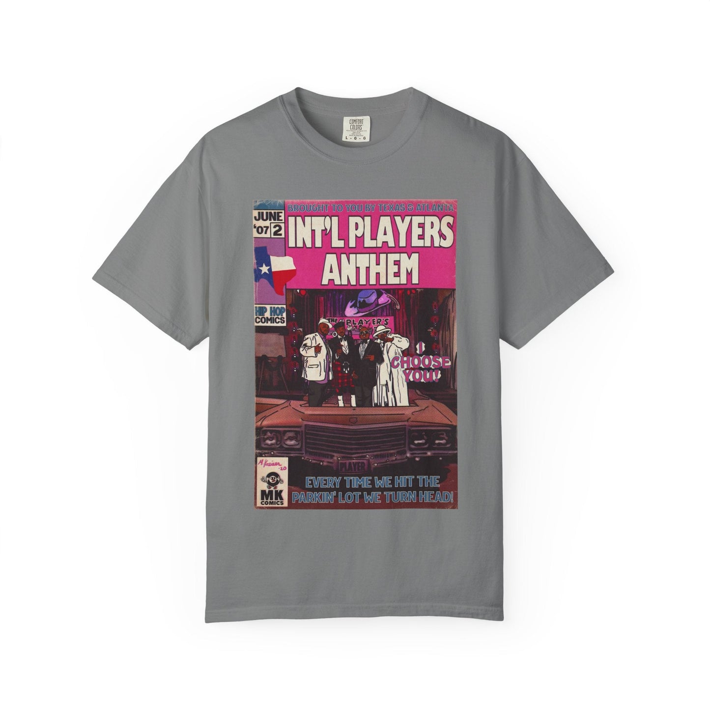 Int’l Players Anthem Unisex Comfort Colors T-shirt