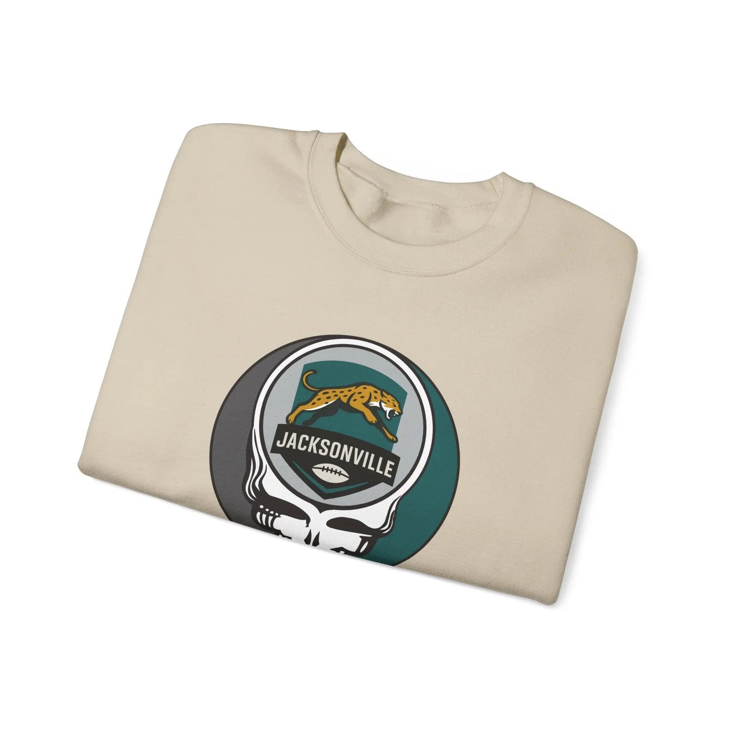 Grateful Dead Stealie Jacksonville Edition Crewneck Sweatshirt NFL