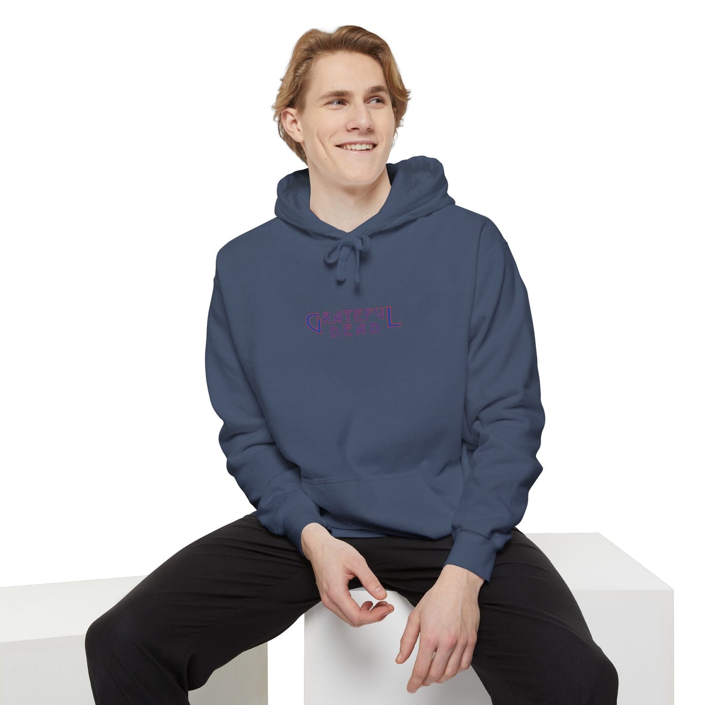 Tie-Dye Two-Sided Unisex Garment-Dyed Hoodie Bear Vineyard Collection