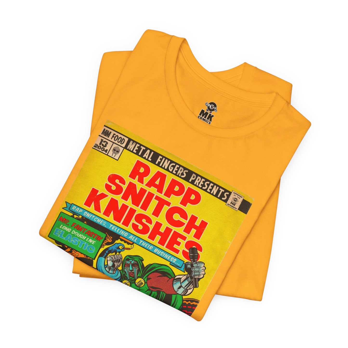 Rapp Snitch Knishes Comic Book Art - Unisex Jersey Short Sleeve Tee
