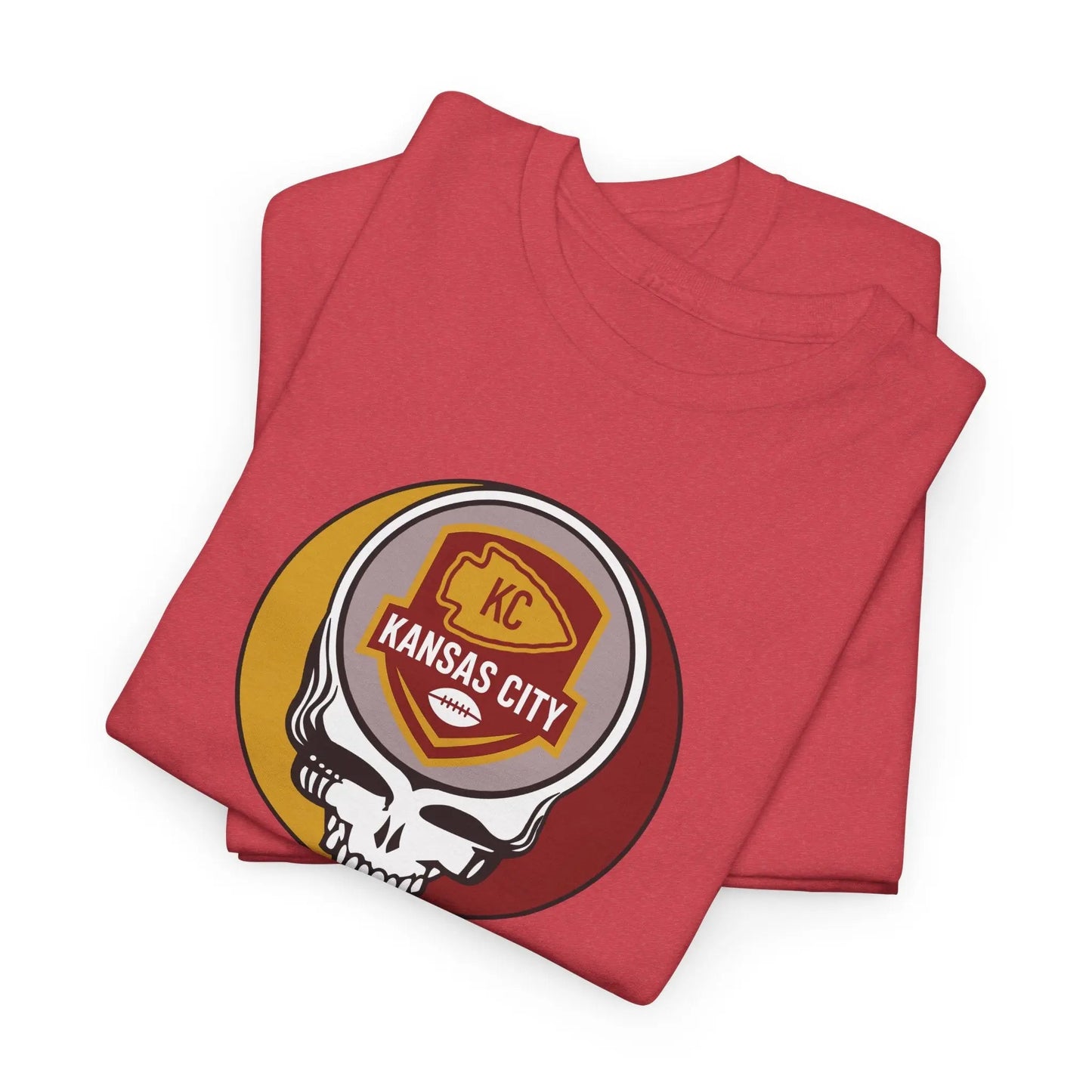 Kansas City Chiefs Stealie Unisex T-Shirt The Gridiron Collection NFL