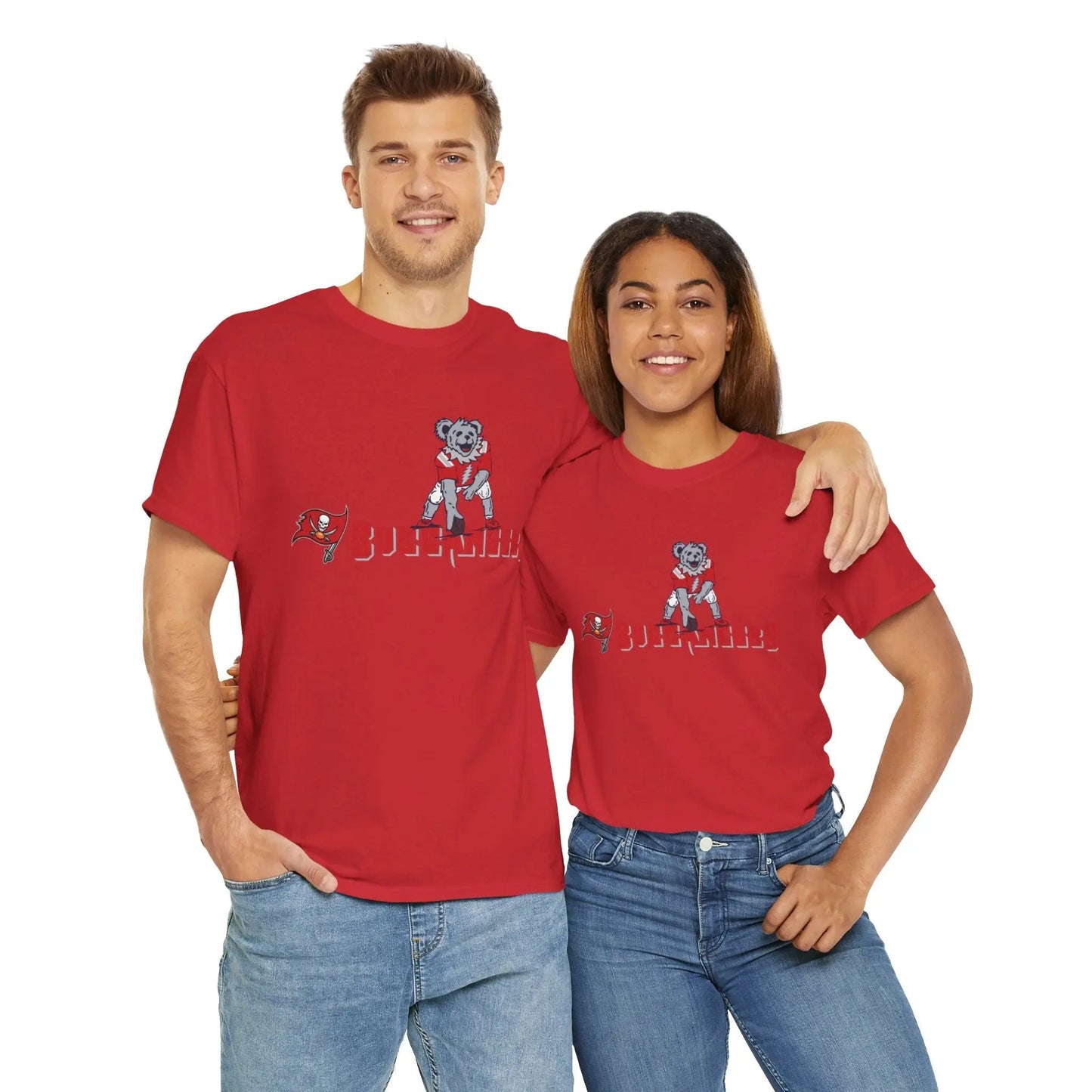 Tampa Bay Bucaneers Dancing Bear Grateful Dead T-Shirt NFL