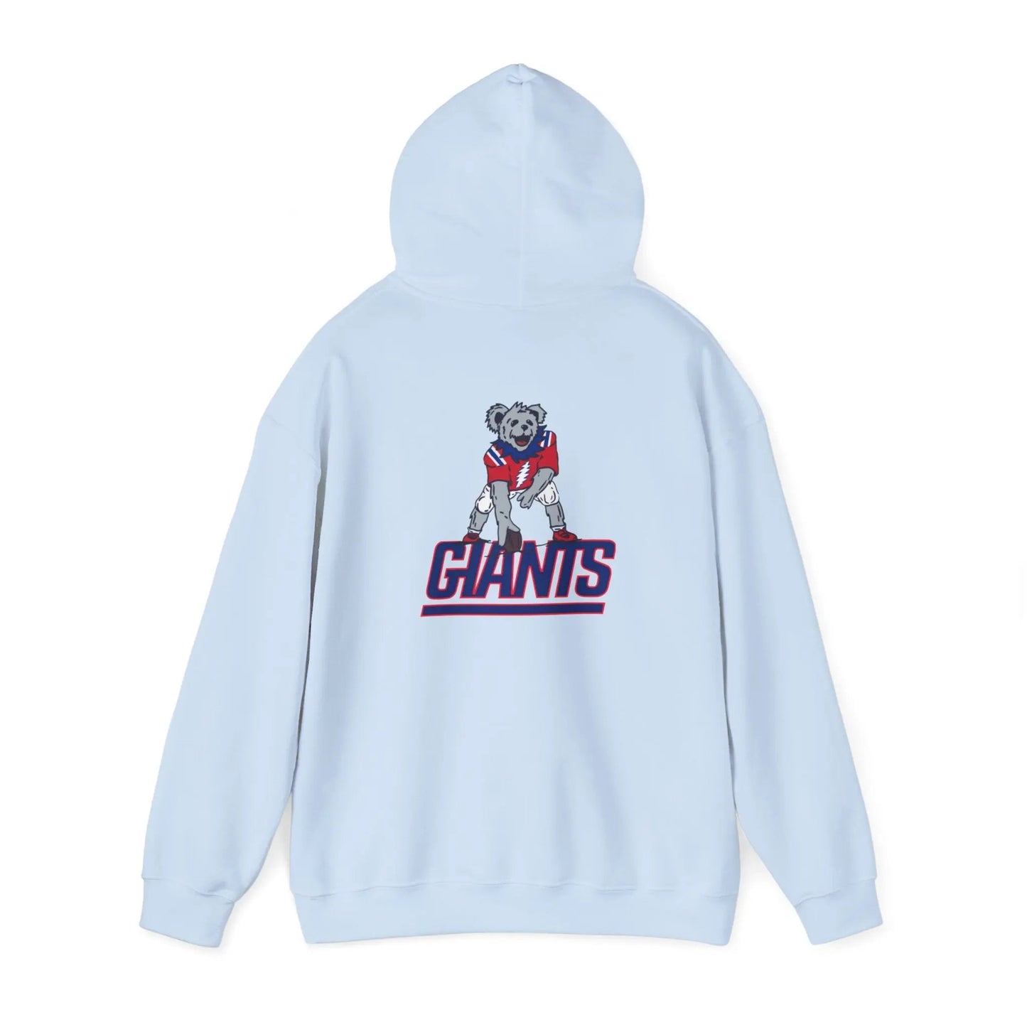 New York Giants Dancing Bear Unisex Hoodie Two-Sided The Gridiron Collection