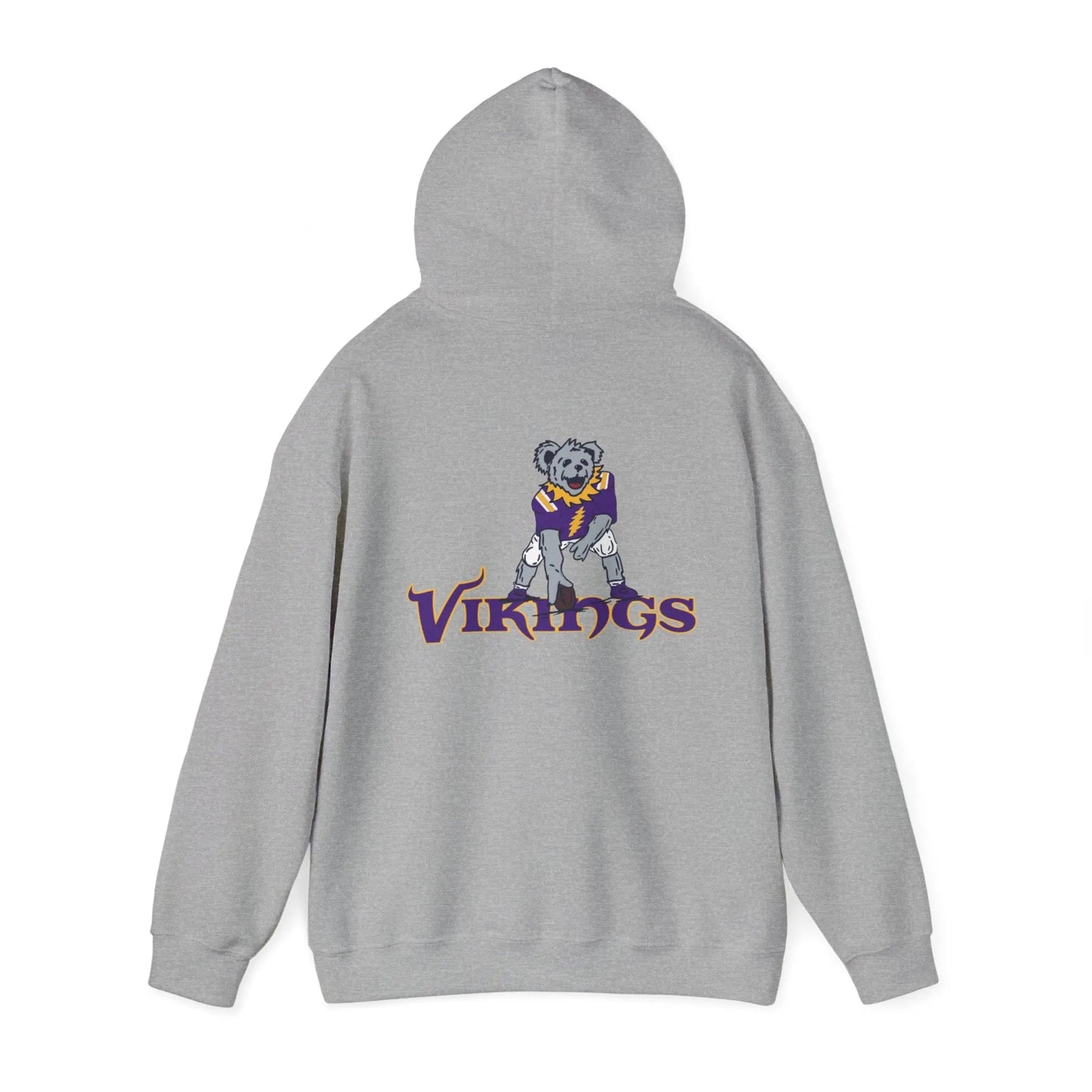 Minnesota Vikings Dancing Bear Two-Sided Unisex Hoodie The Gridiron Collection