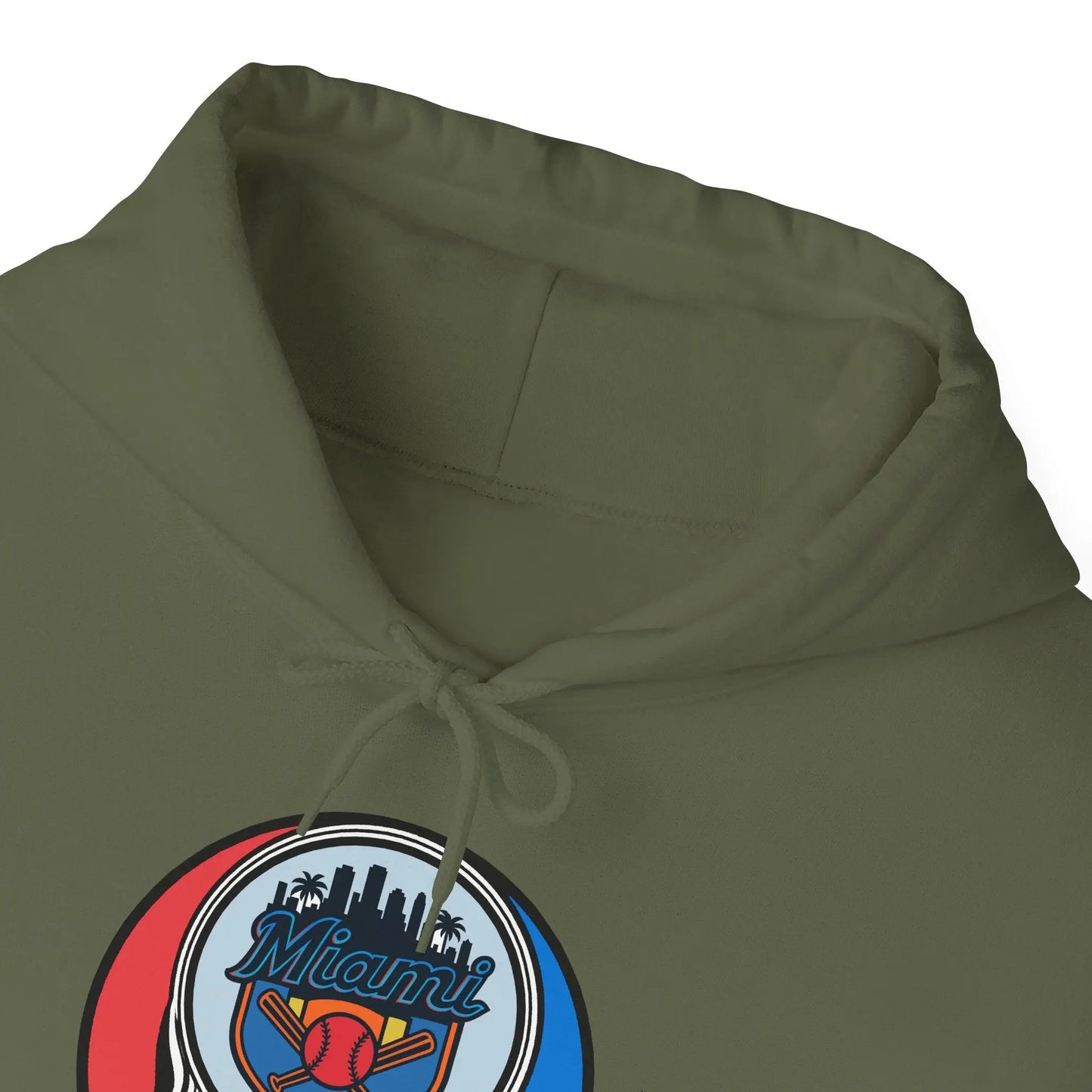 Miami Marlins Grateful Dead Unisex Heavy Blend Hoodie The Ballpark Collection