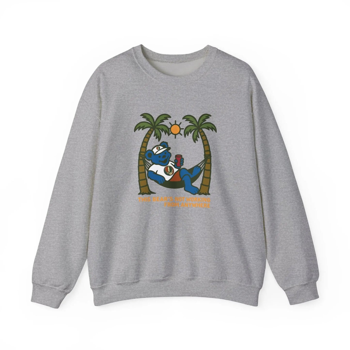 Crewneck Sweatshirt Heavy Blend Unisex Life is dead
