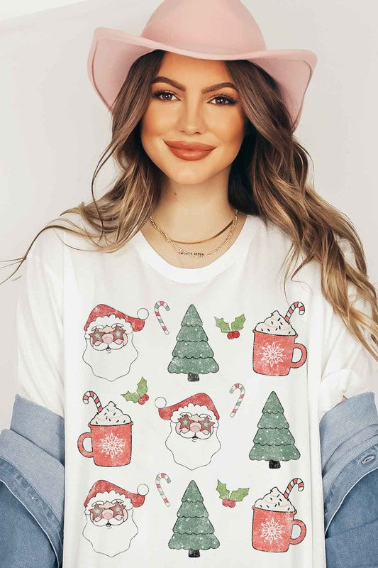 Christmas Graphic Tee Premium Cotton T-Shirt
