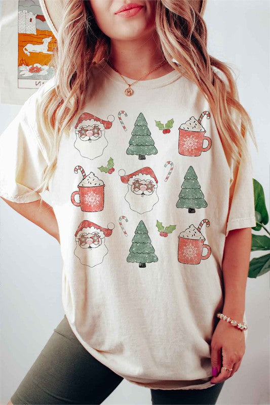 Christmas Graphic Tee Premium Cotton T-Shirt