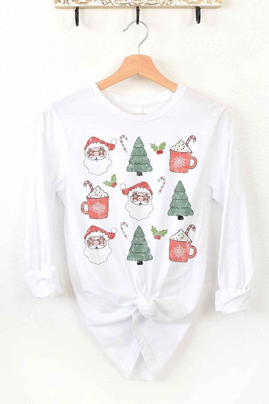 Christmas Collection Long Sleeve Tee Premium Cotton Unisex