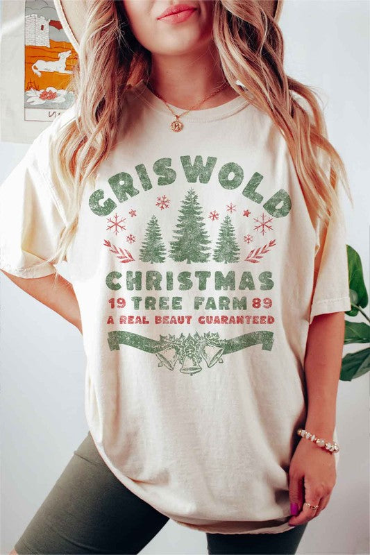 Christmas Tree Farm Graphic Tee Classic Fit T-Shirt