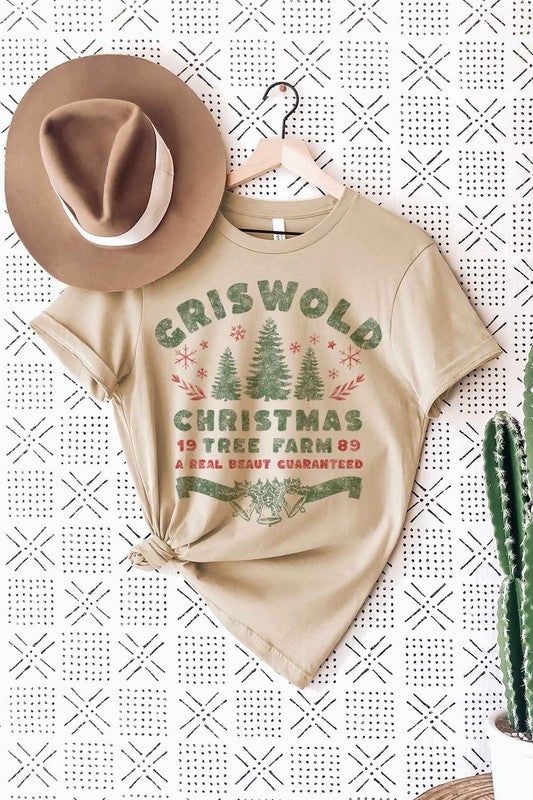 Christmas Tree Farm Graphic Tee Classic Fit T-Shirt