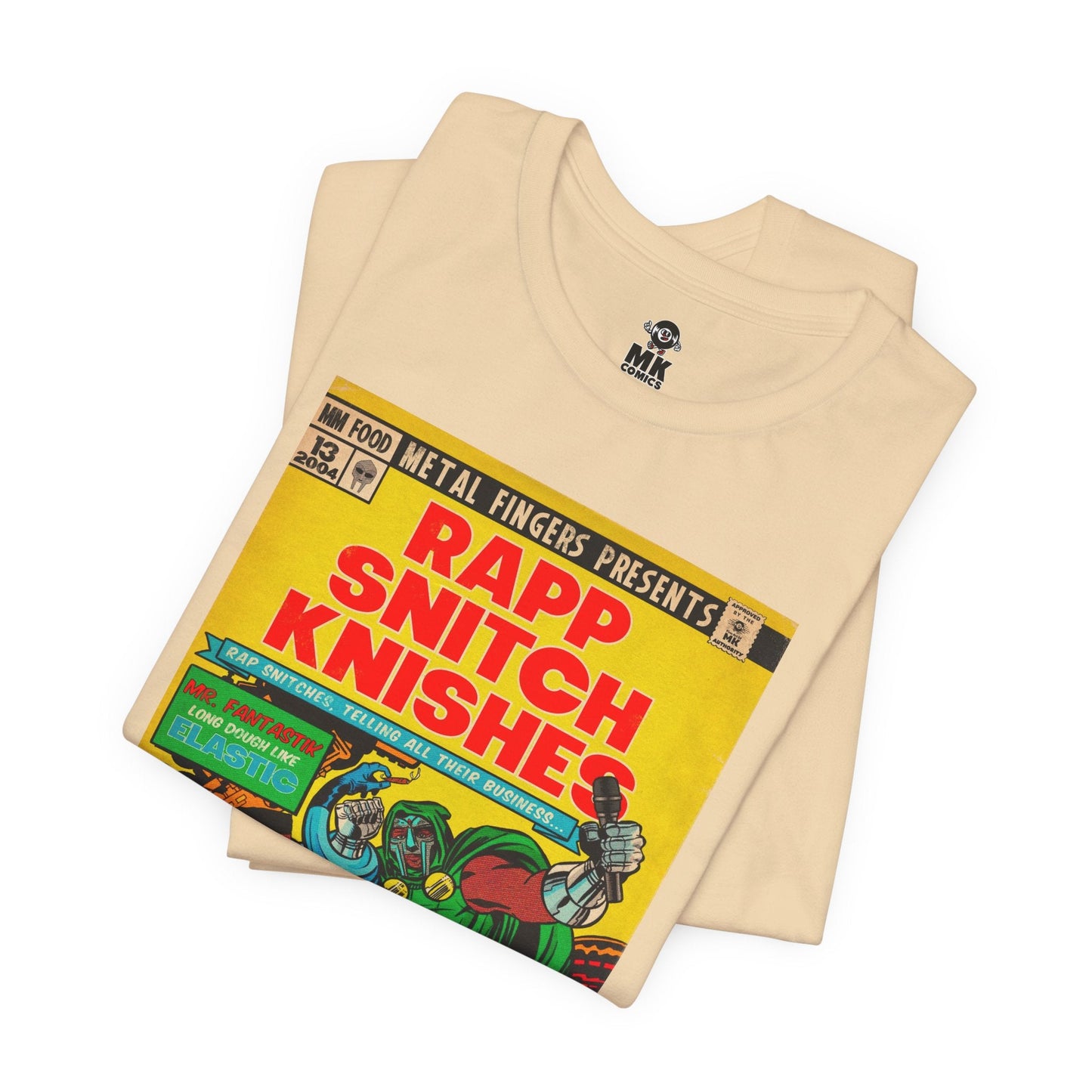 Rapp Snitch Knishes Comic Book Art - Unisex Jersey Short Sleeve Tee