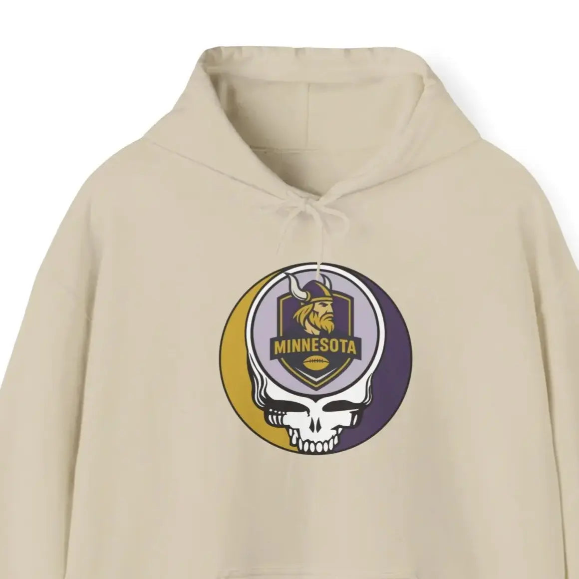 Minnesota Vikings Stealie Grateful Dead Hooded Sweatshirt NFL