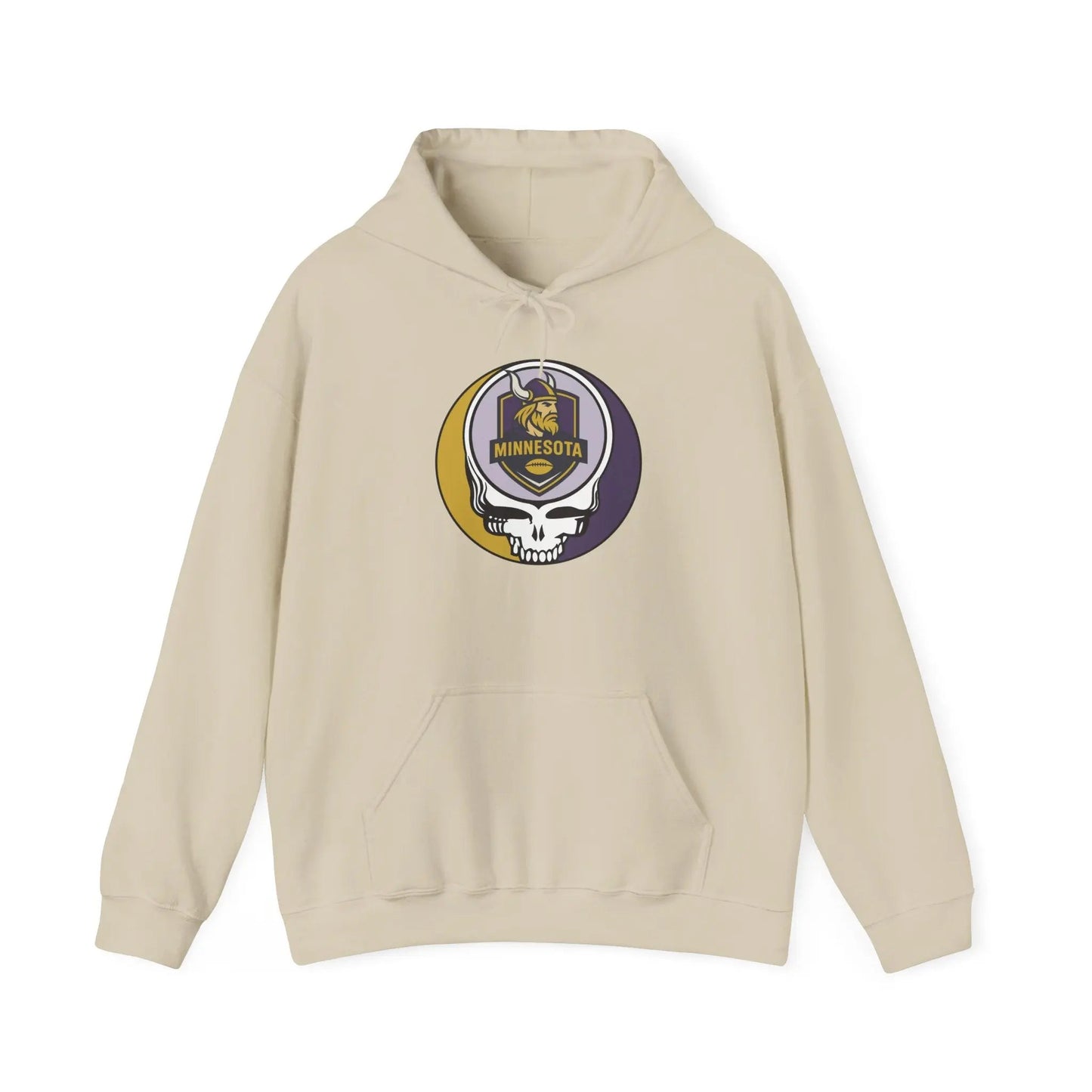 Minnesota Vikings Stealie Grateful Dead Hooded Sweatshirt NFL