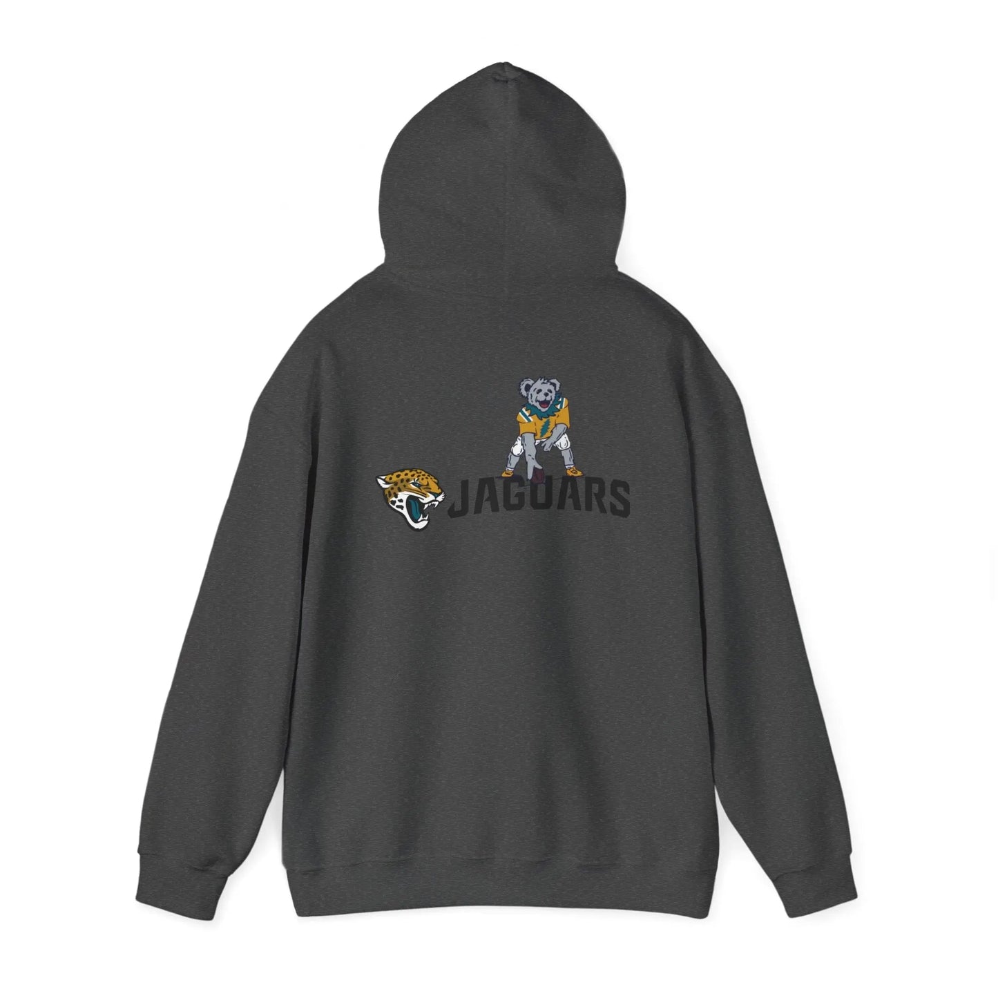 Jacksonville Jaguars Dancing Bear Unisex Hoodie Two-Sided The Gridiron Collection