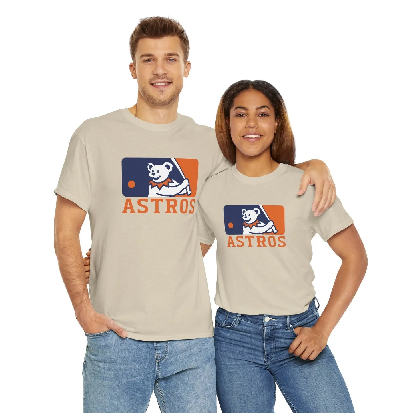 Houston Astros Baseball MLB Logo T-Shirt The Ballpark Collection MLB