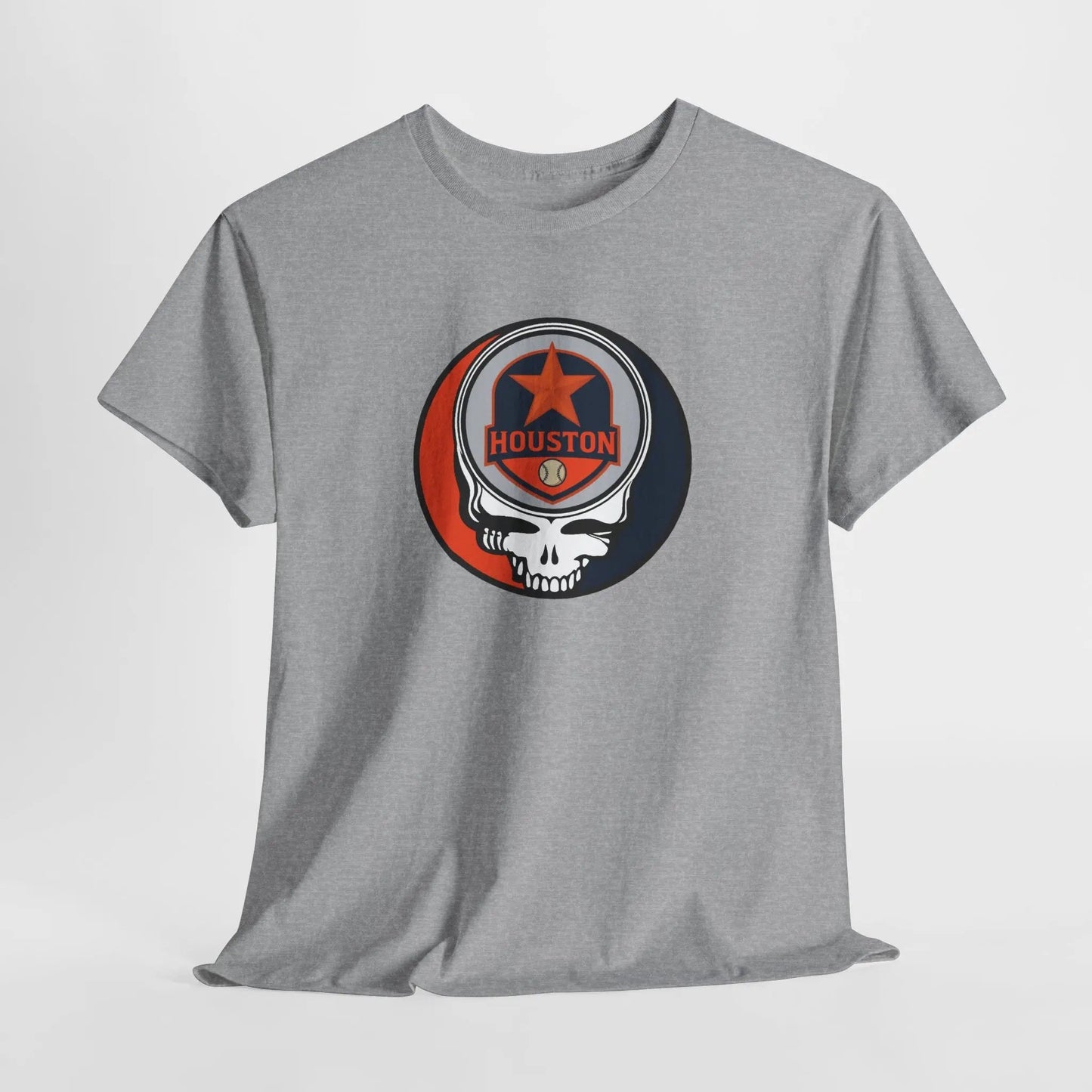 Houston Astros Grateful Dead Steal Your Face Baseball Edition T-Shirt