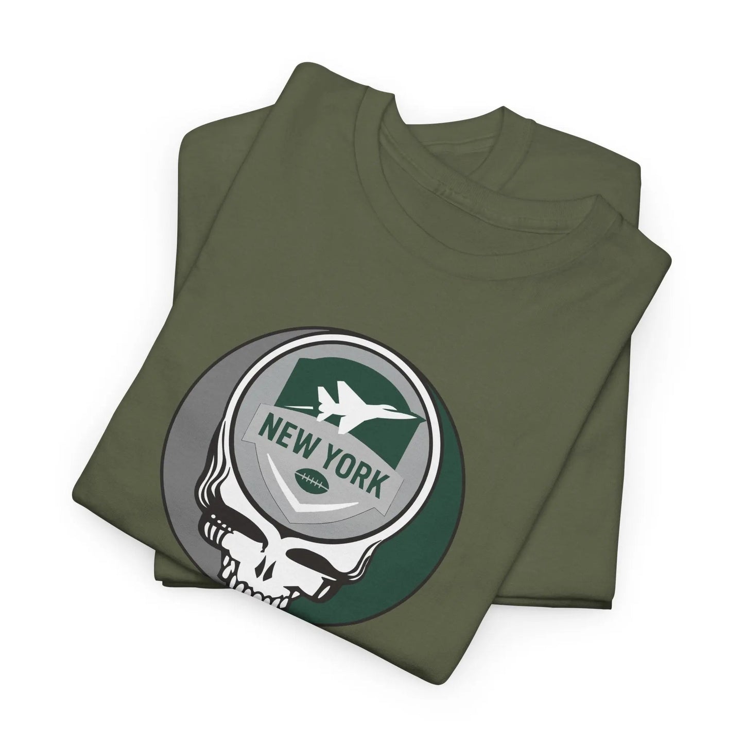 New York Jets Stealie Unisex T-Shirt Gridiron Collection