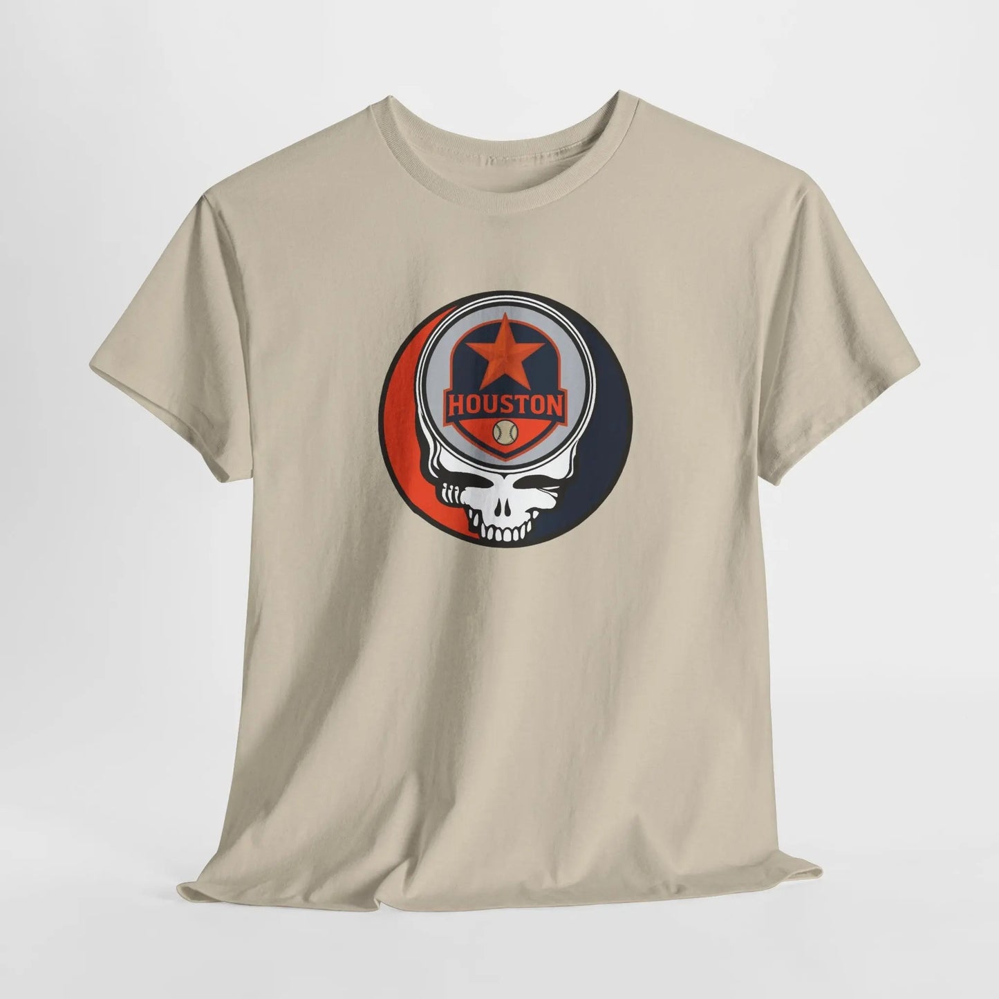 Houston Astros Grateful Dead Steal Your Face Baseball Edition T-Shirt