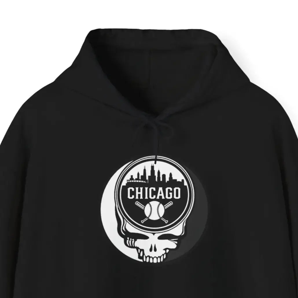 Chicago Baseball Edition Unisex Heavy Blend Hoodie Grateful Dead