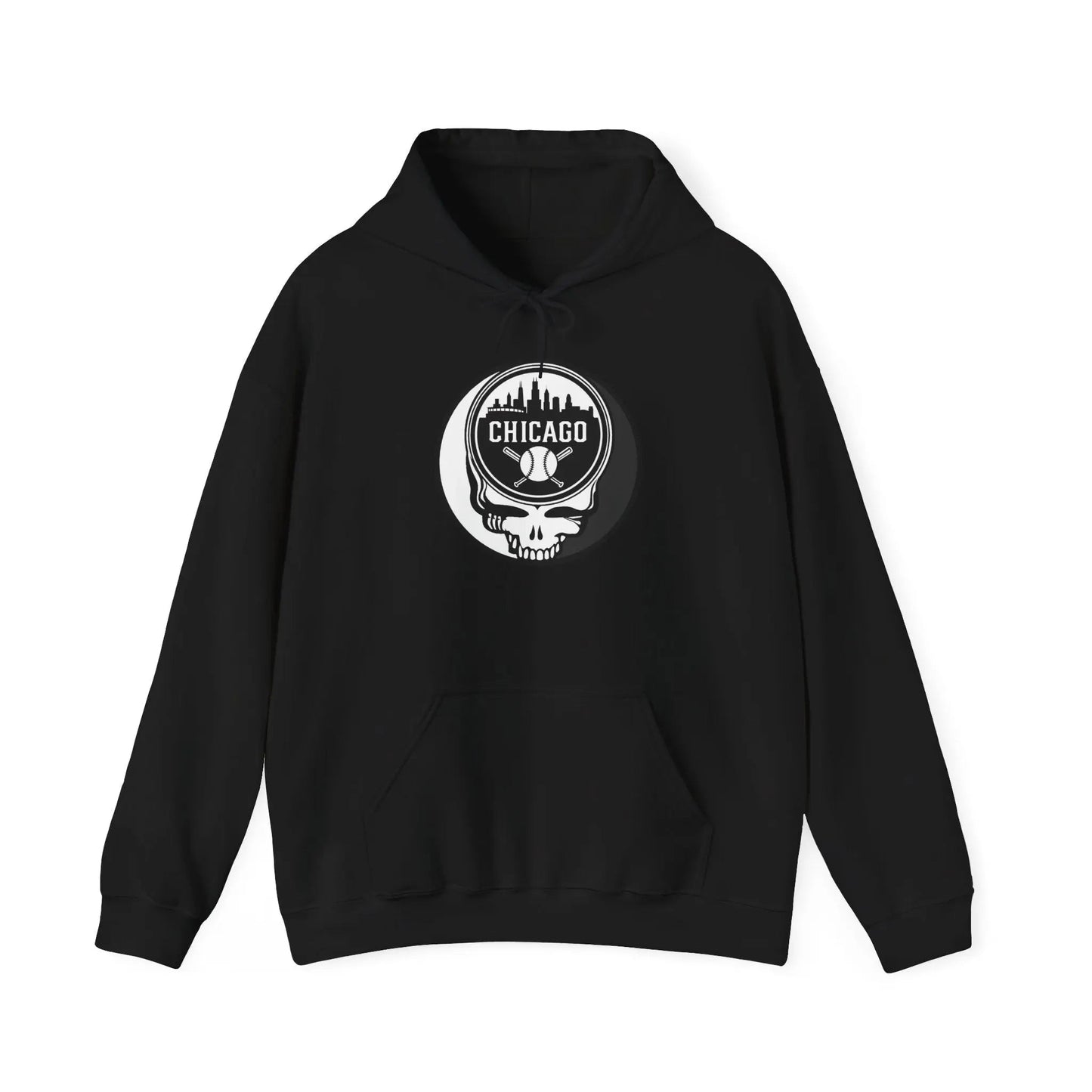 Chicago Baseball Edition Unisex Heavy Blend Hoodie Grateful Dead