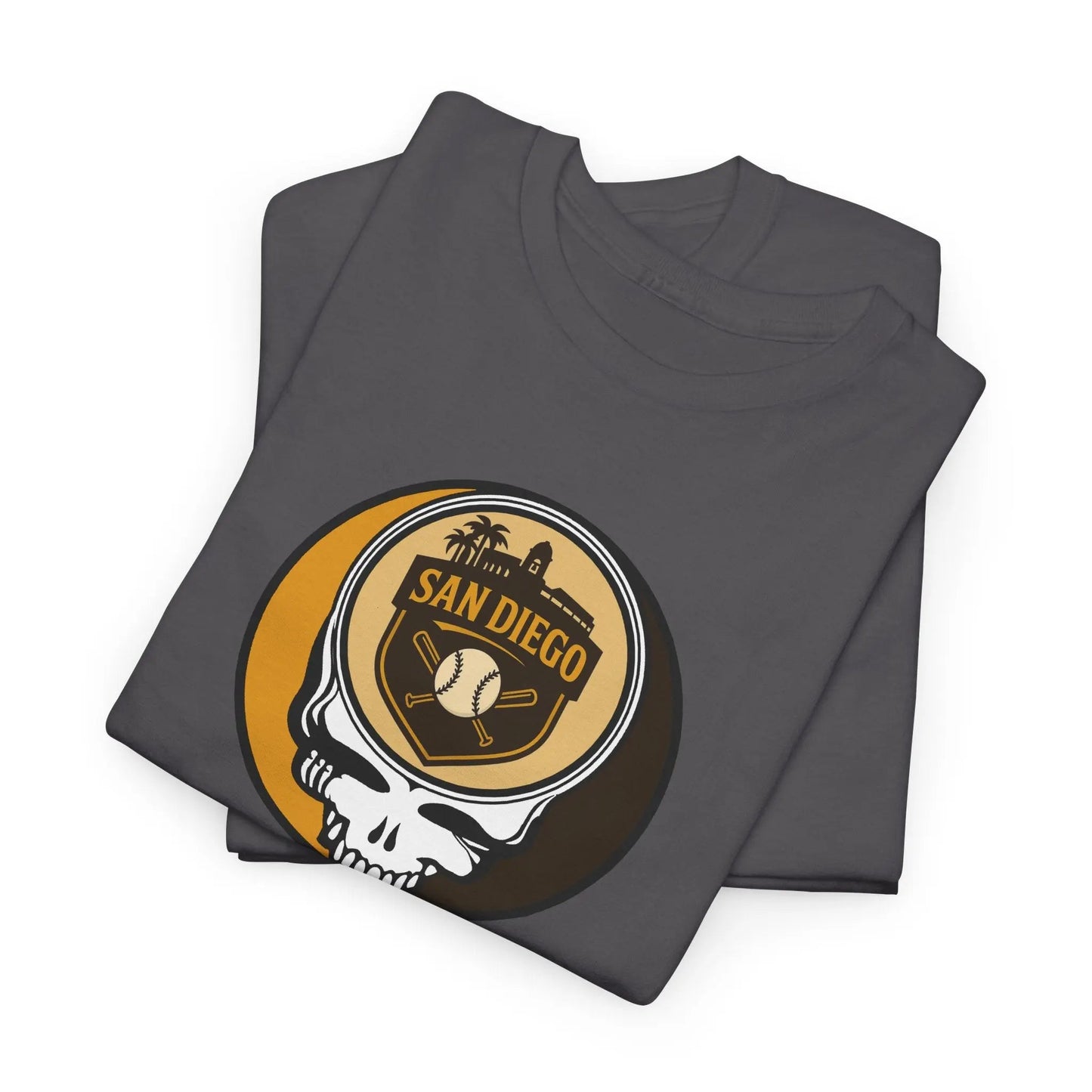 San Diego Padres Baseball Stealie Grateful Dead T-Shirt MLB