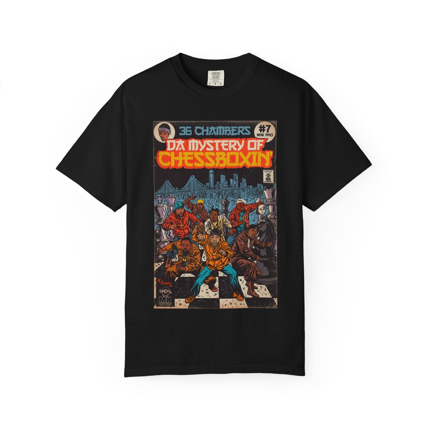 Da Mystery of Chessboxin Unisex Comfort Colors T-shirt
