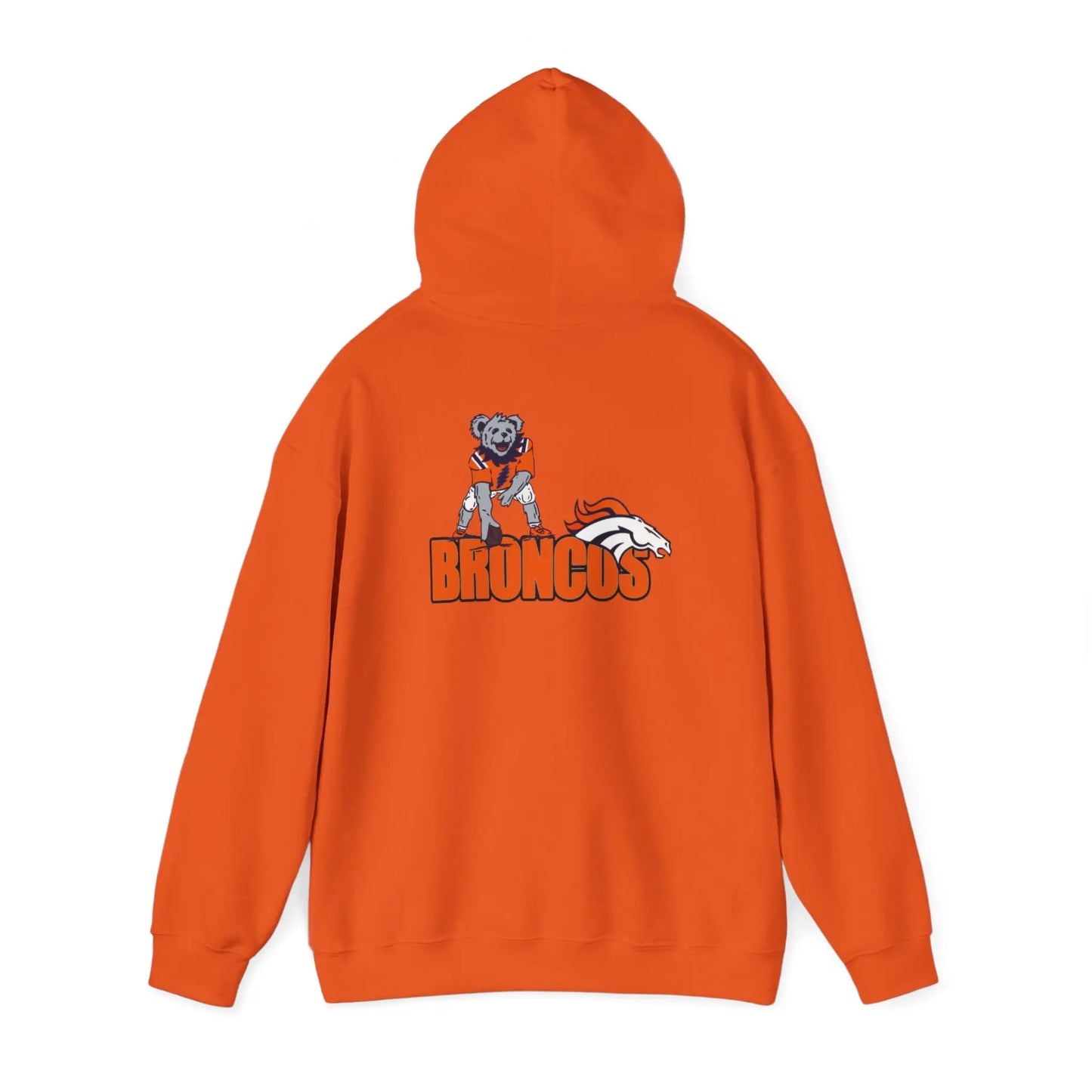 Denver Broncos Dancing Bear Unisex Two-Sided Hoodie The Gridiron Collection