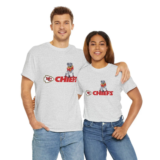 Kansas City Chiefs Dancing Bear Grateful Dead T-Shirt The Gridiron Collection