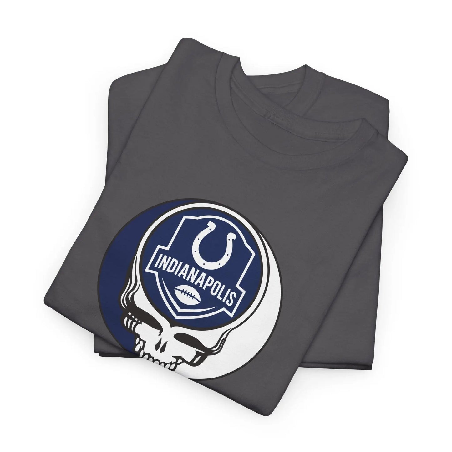 Indianapolis Colts Horseshoe Grateful Dead Steal Your Face T-Shirt NFL