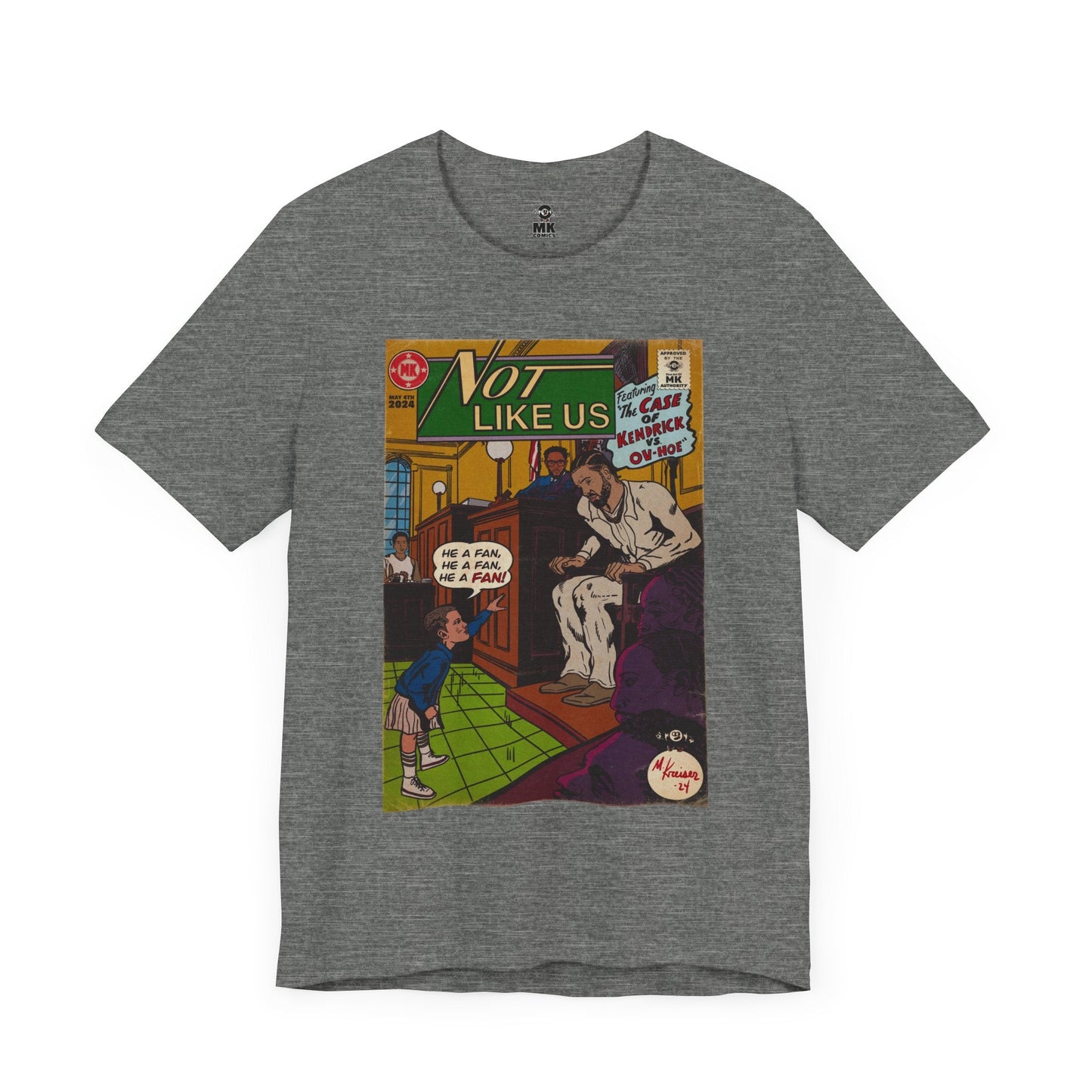 Not Like Us - Unisex Jersey Short Sleeve Tee