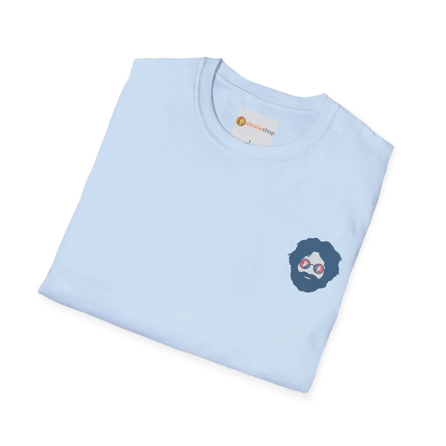 Tie Dye Sunburst Two-Sided Grateful Dead T-Shirt Life is dead.