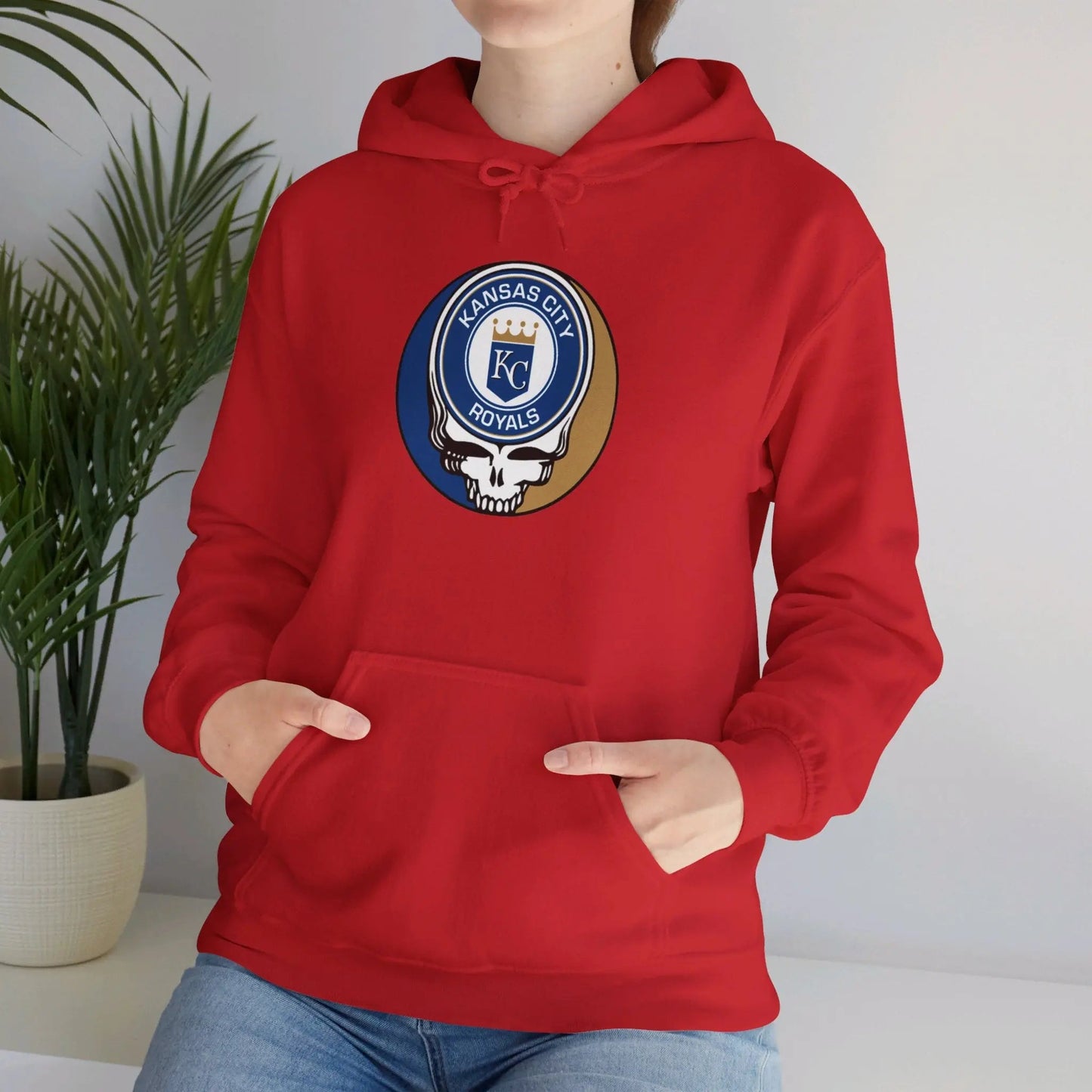 Kansas City Baseball Edition Heavy Blend Hoodie Unisex The Ballpark Collection Grateful Dead