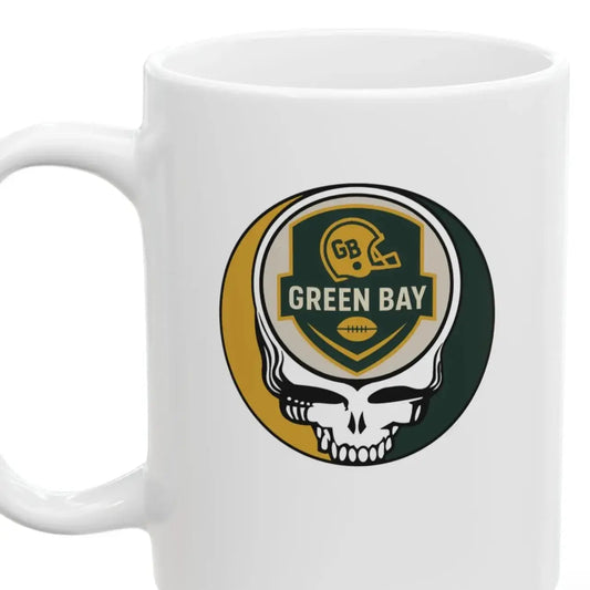 Green Bay Edition Stealie Ceramic Coffee Mug NFL The Gridiron Collection