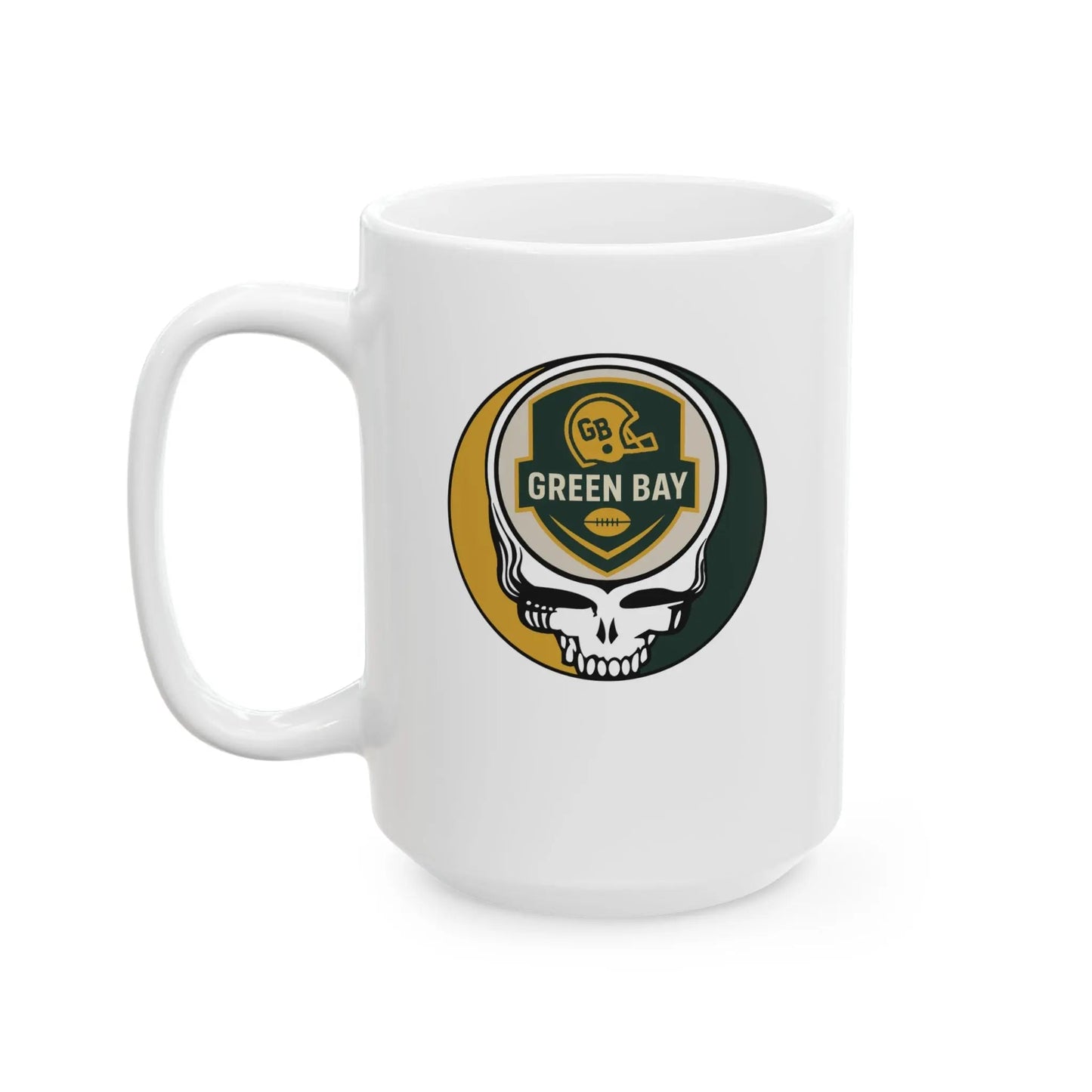 Green Bay Edition Stealie Ceramic Coffee Mug NFL The Gridiron Collection