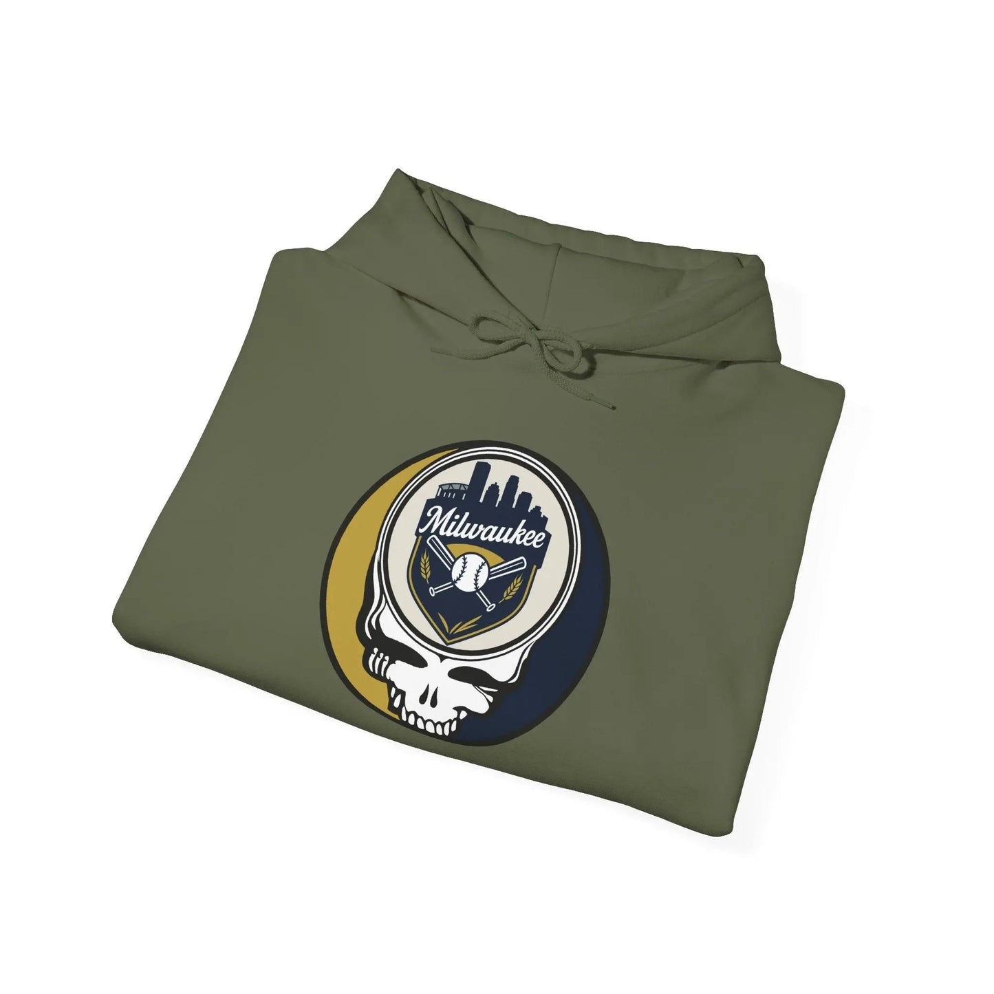 Milwaukee Baseball Edition Grateful Dead Unisex Heavy Blend Hoodie The Ballpark Collection