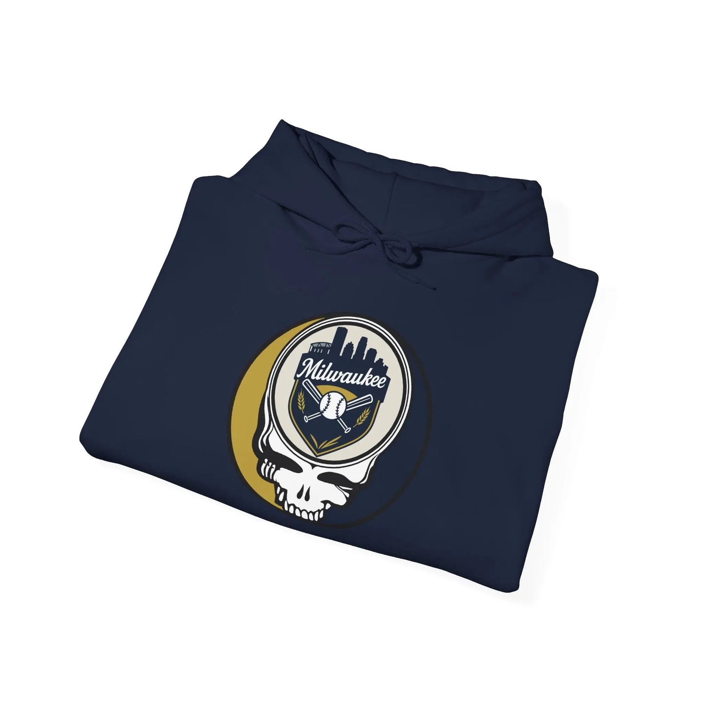 Milwaukee Baseball Edition Grateful Dead Unisex Heavy Blend Hoodie The Ballpark Collection