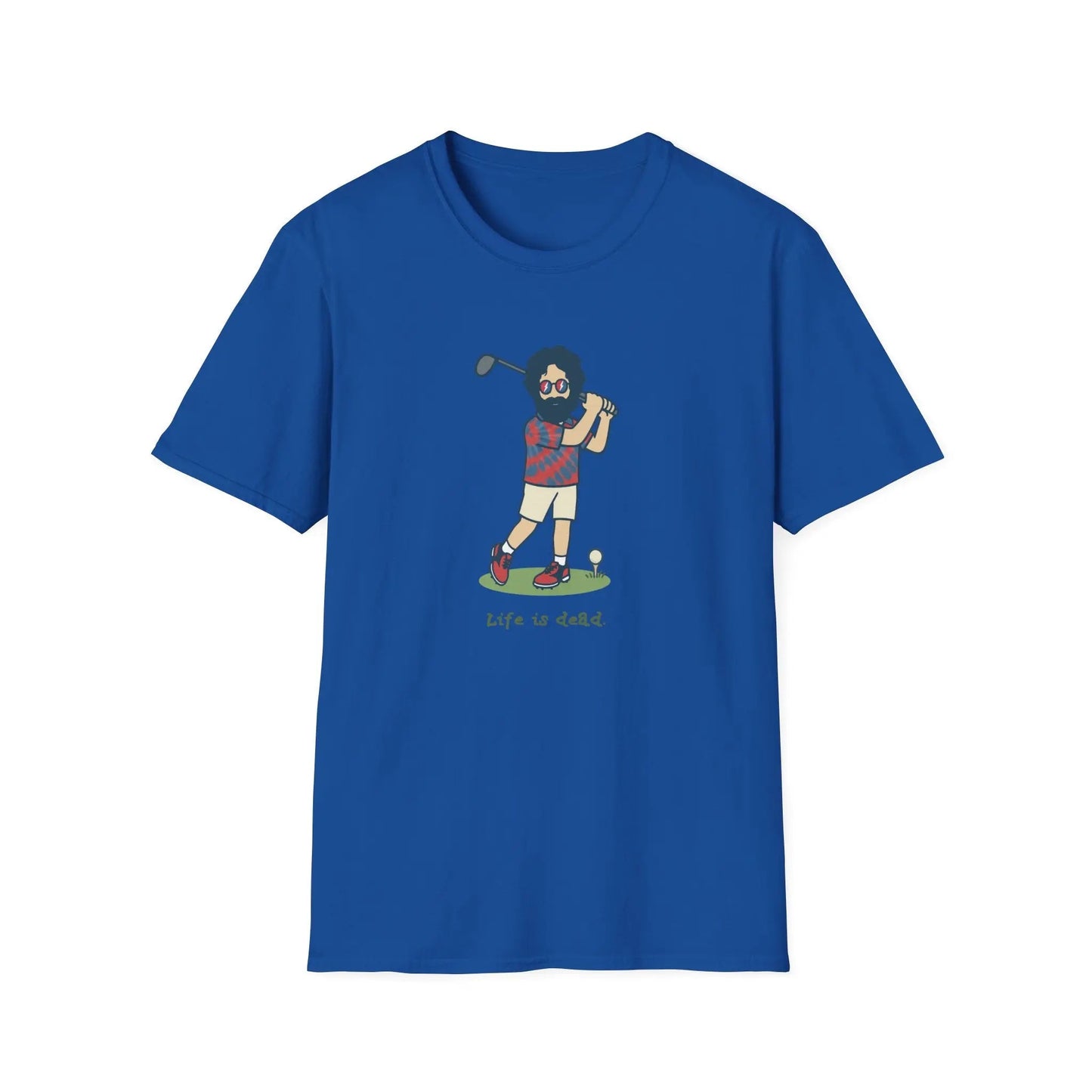 Life is Dead Golfing Jerry T-Shirt Grateful Dead
