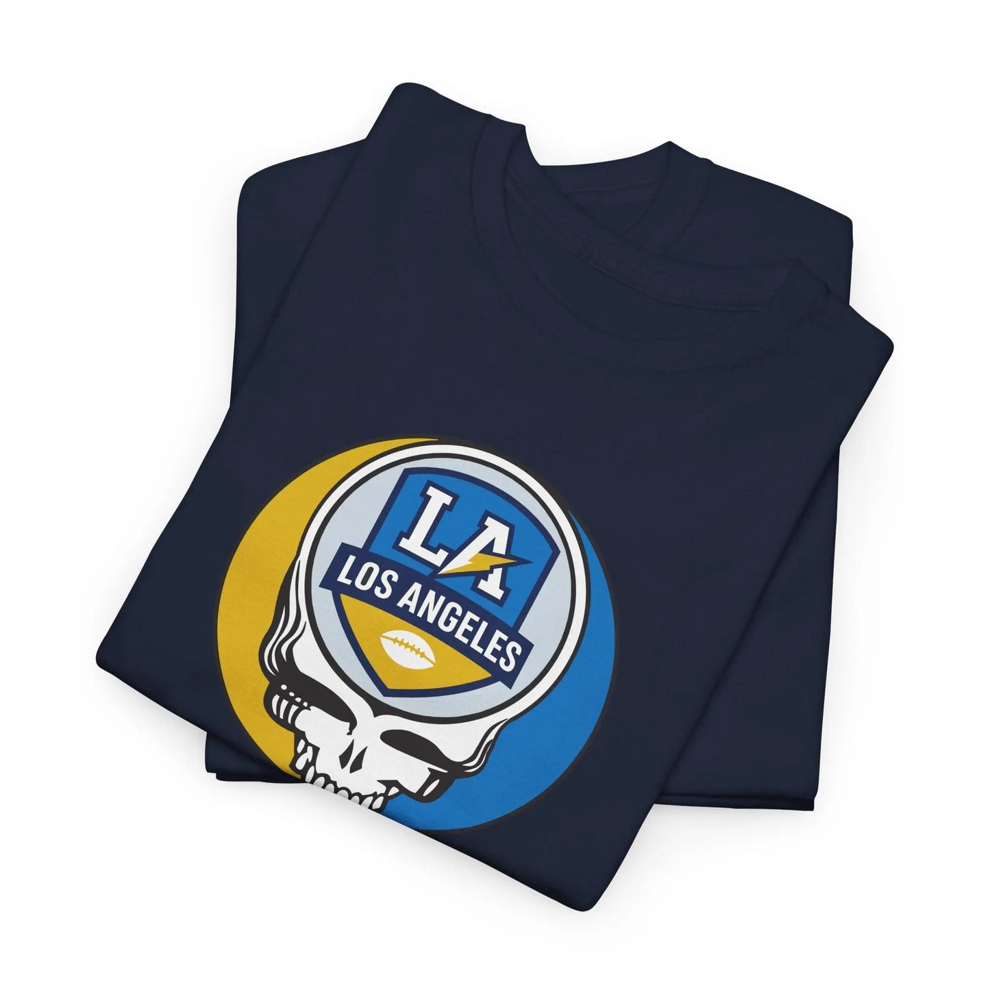 Los Angeles Chargers Stealie Unisex T-Shirt The Gridiron Collection