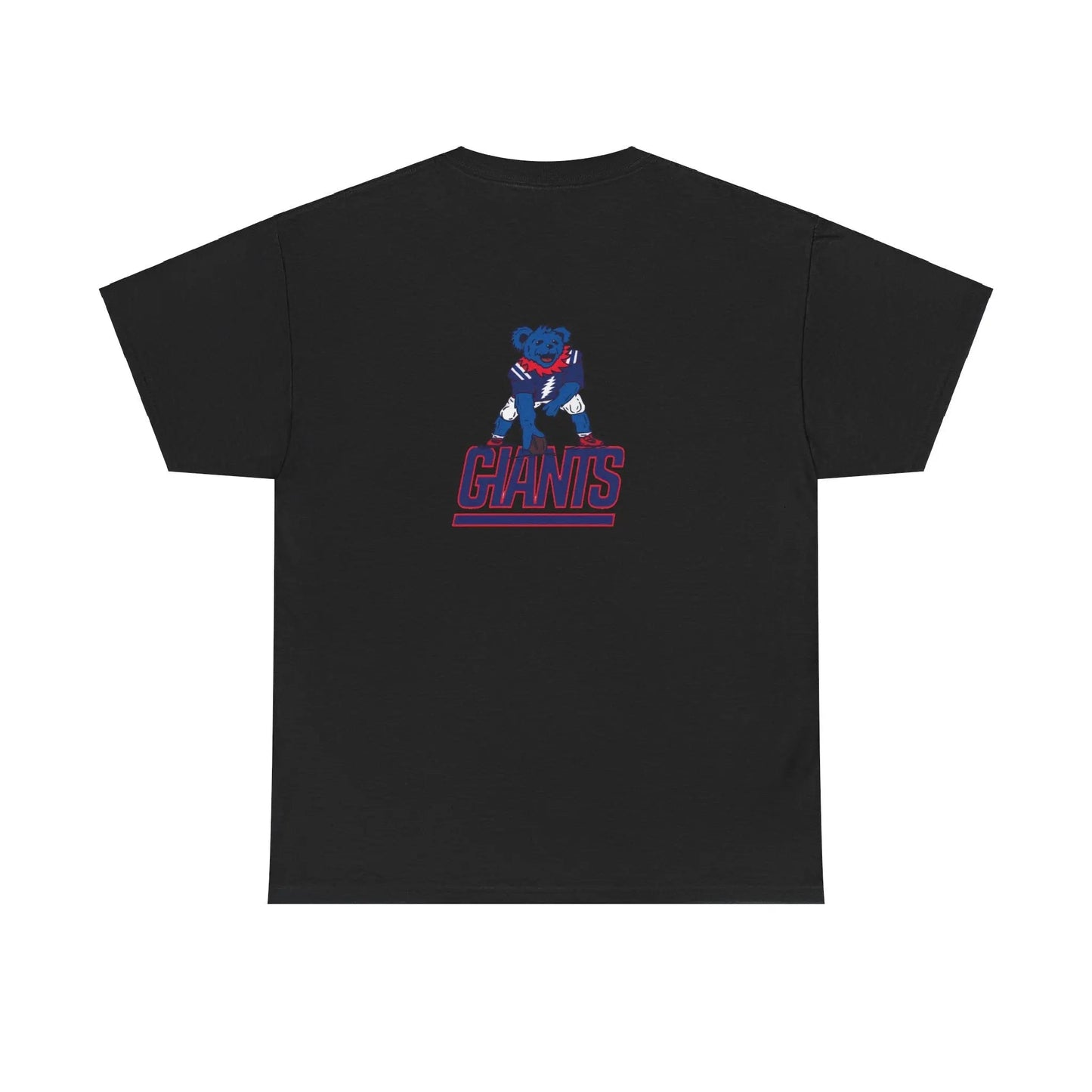 New York Giants Grateful Dead Dancing Bear Two-Sided T-Shirt The Gridiron Collection