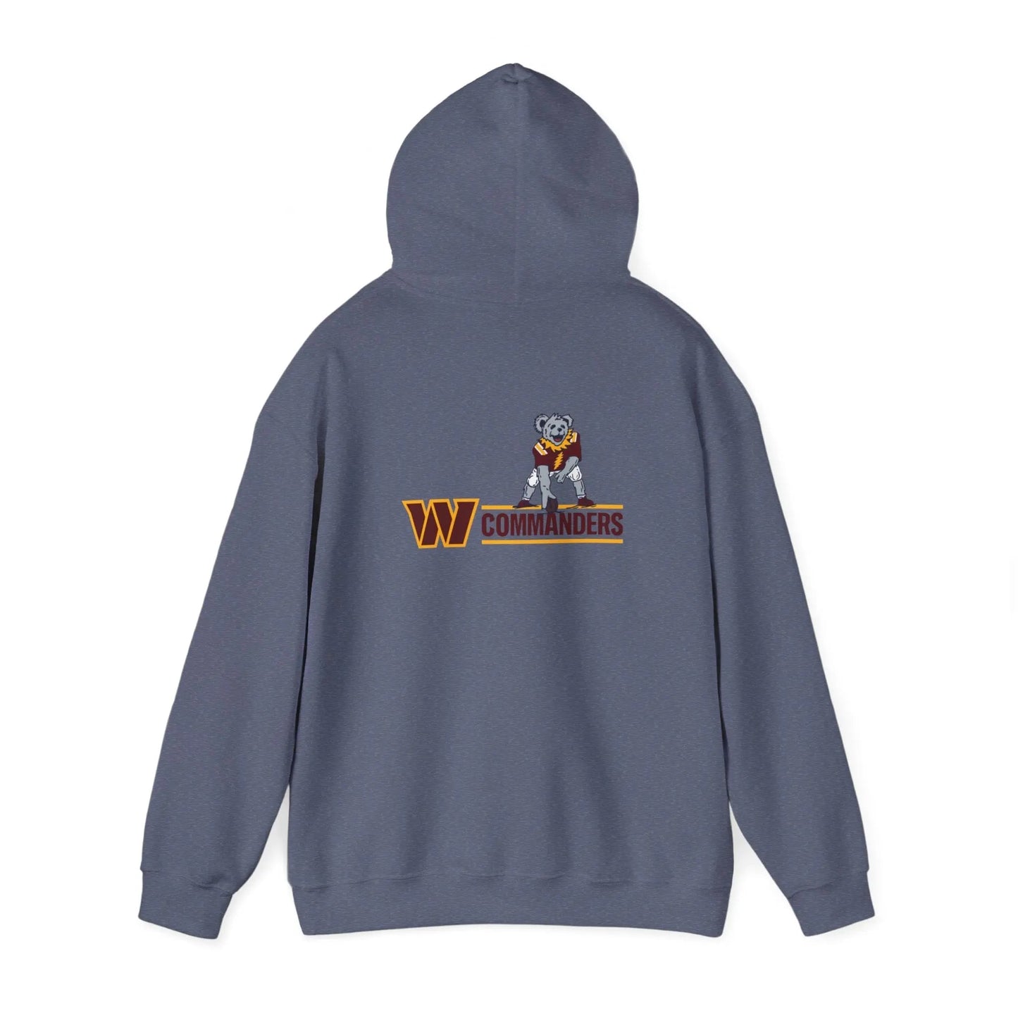 Washington Commanders Dancing Bear Unisex Hoodie Two-Sided The Gridiron Collection