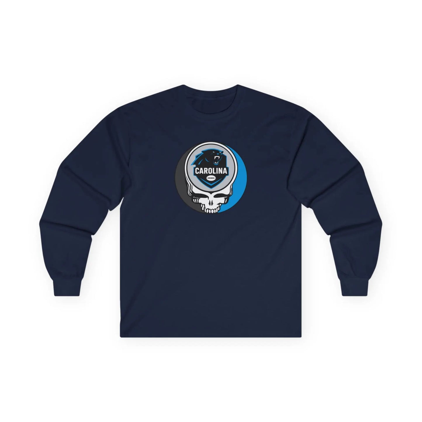 Carolina Panthers Stealie Ultra Cotton Long Sleeve Tee The Gridiron Collection