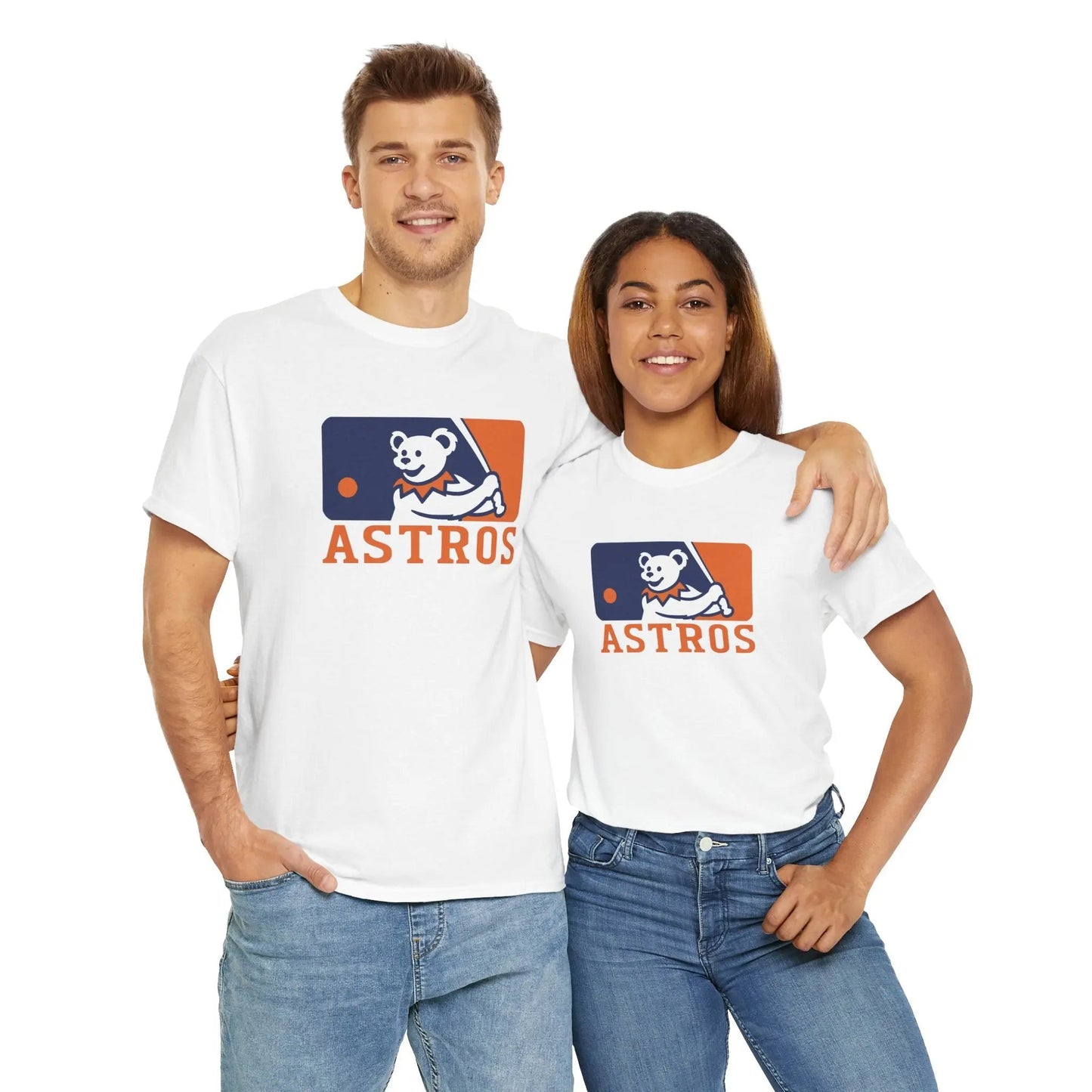 Houston Astros Baseball MLB Logo T-Shirt The Ballpark Collection MLB